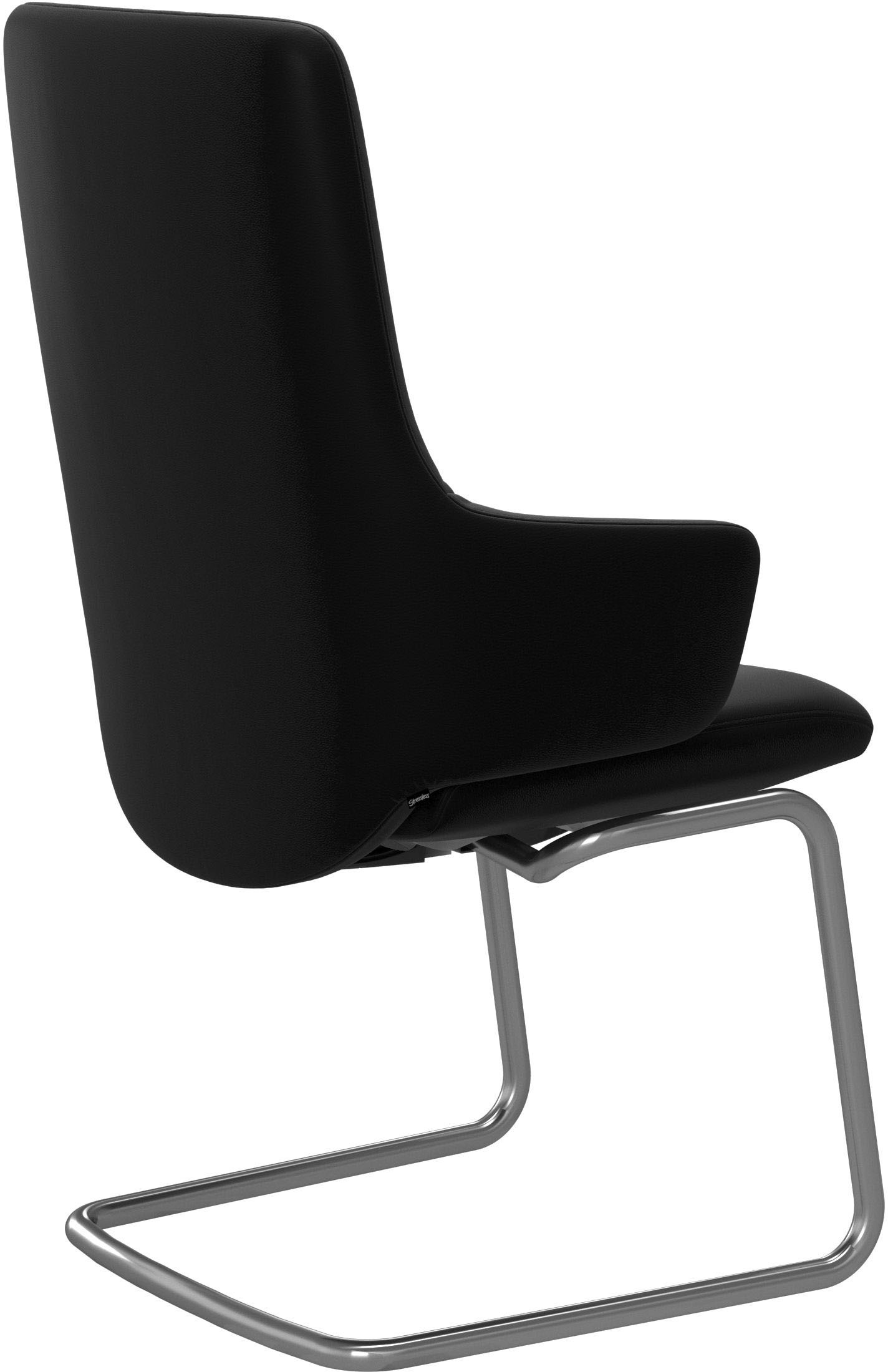 Stressless® Polsterstuhl »Laurel«, Leder BATICK, High Back mit Armlehne, Größe L, mit Beinen aus Stahl in Chrom