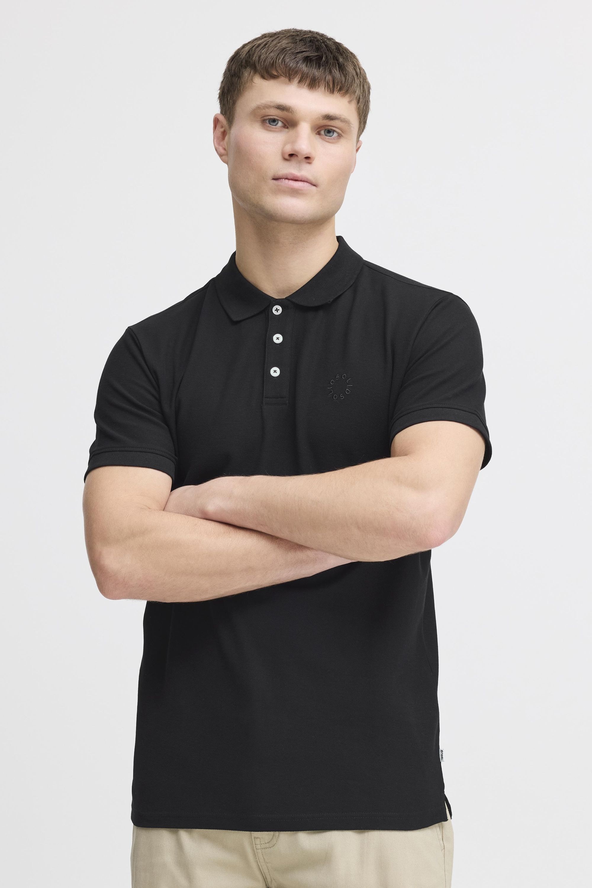 !Solid Poloshirt »Poloshirt SDHATTIM«