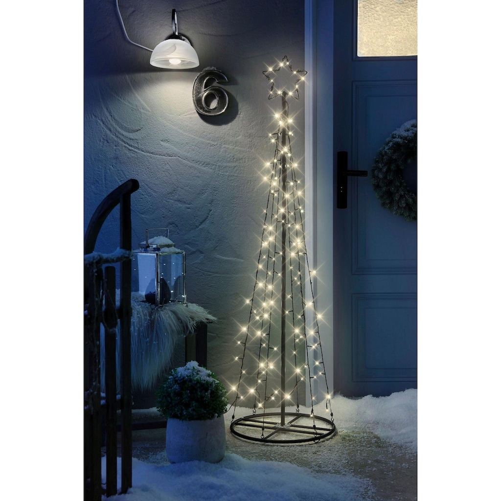 BONETTI LED Baum »Weihnachtsdeko«, inkl. IP44 Netzadapter