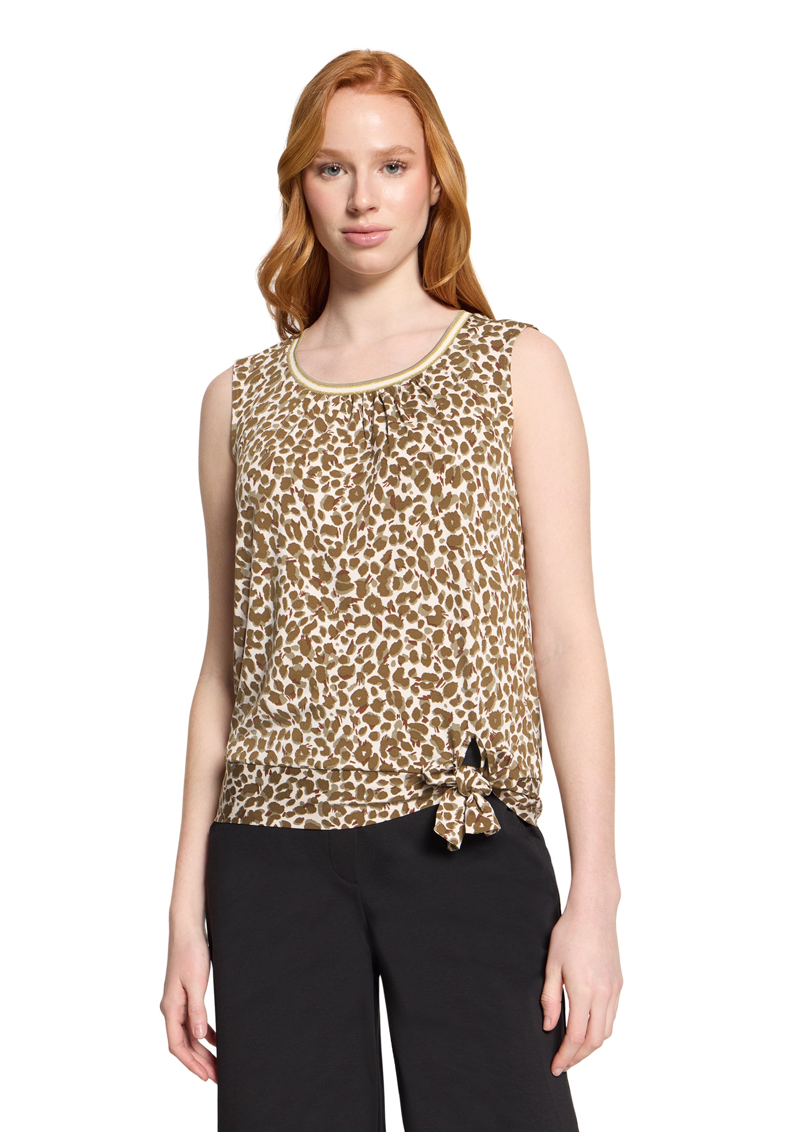 Betty Barclay Shirttop »Rundhals-Shirt mit Raffung«