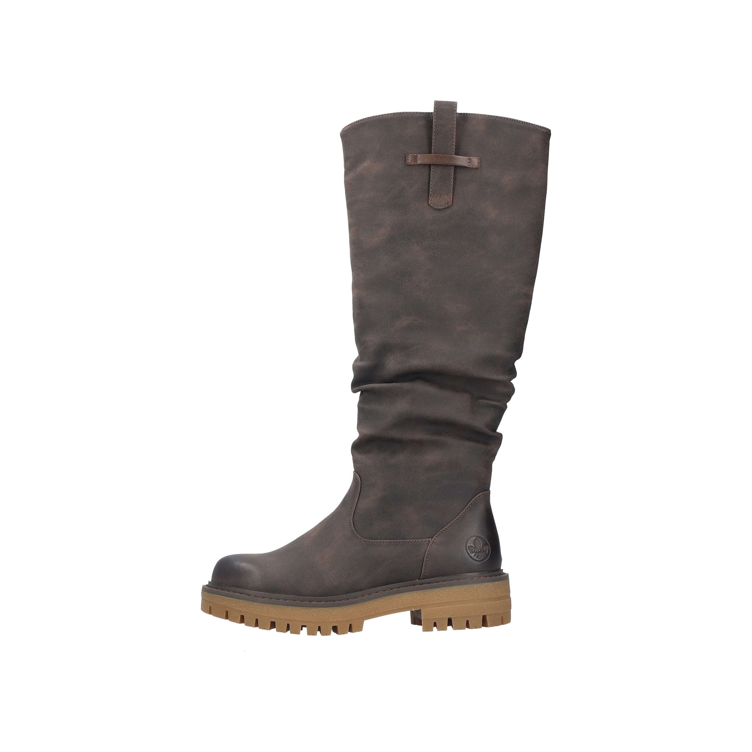 Rieker Winterstiefel  Langschaftstiefel mit slouchy Schaft und Warmfutter