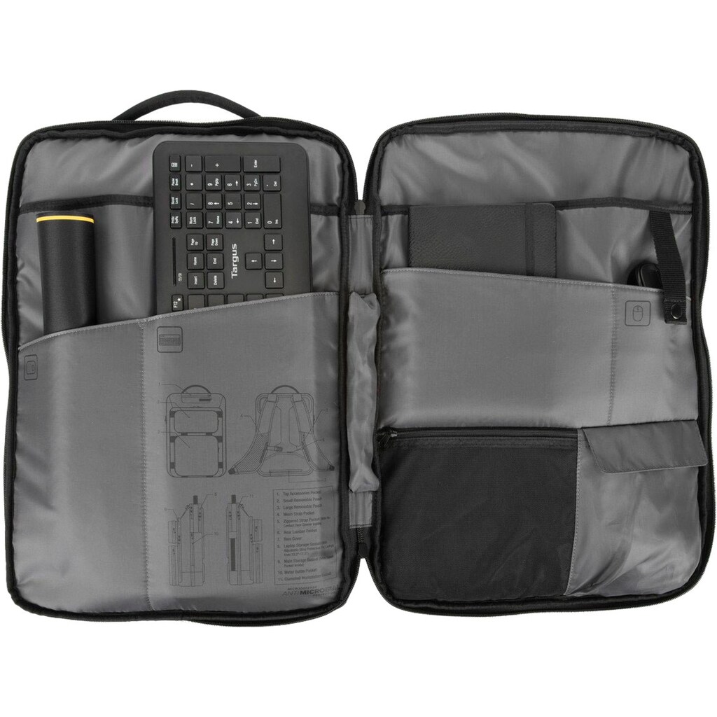 Targus Laptoprucksack »Antimikrobieller 2Office Rucksack«