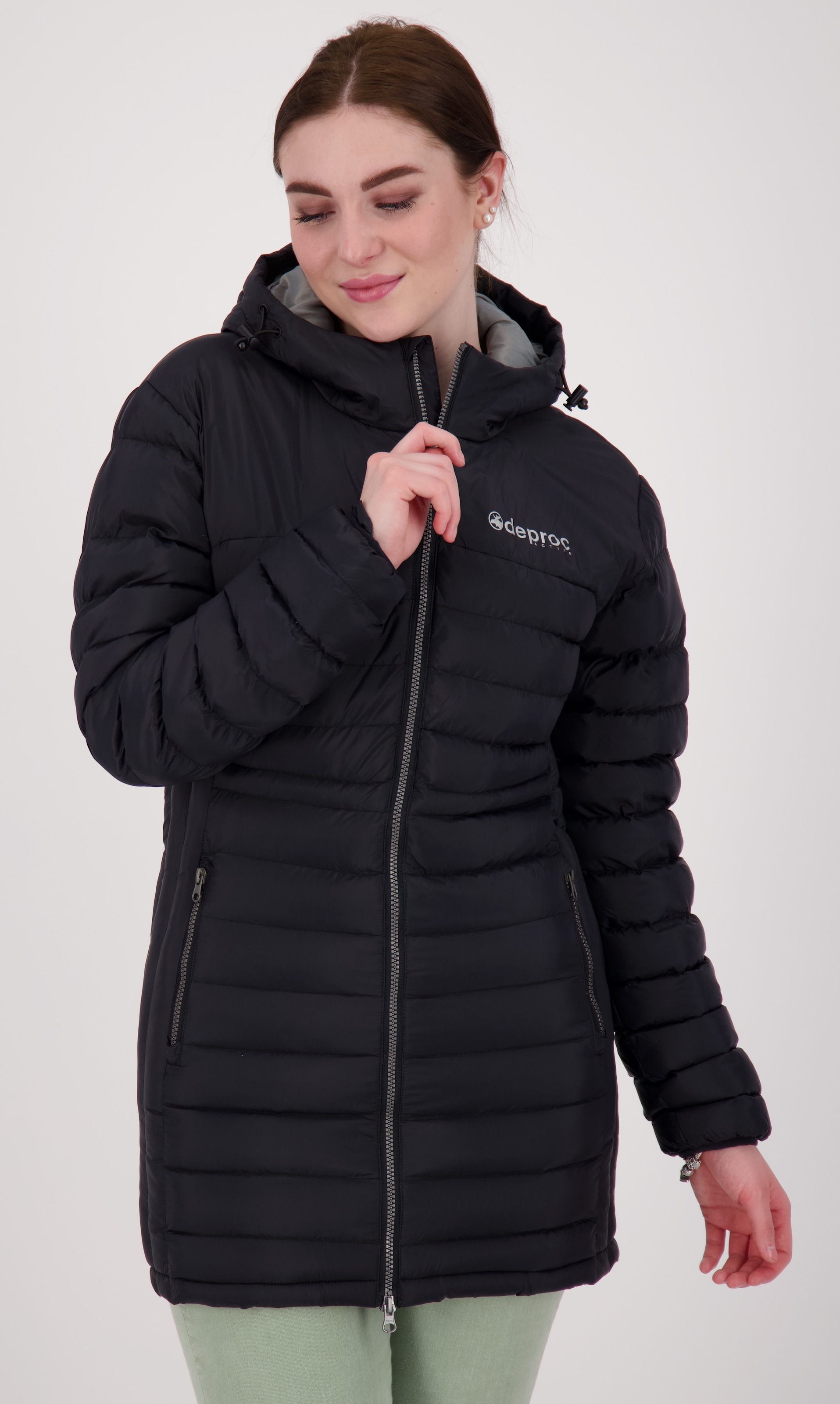 DEPROC Active Steppjacke »GILMOUR III NEW LONG« auch in Großen Größen erhältlich