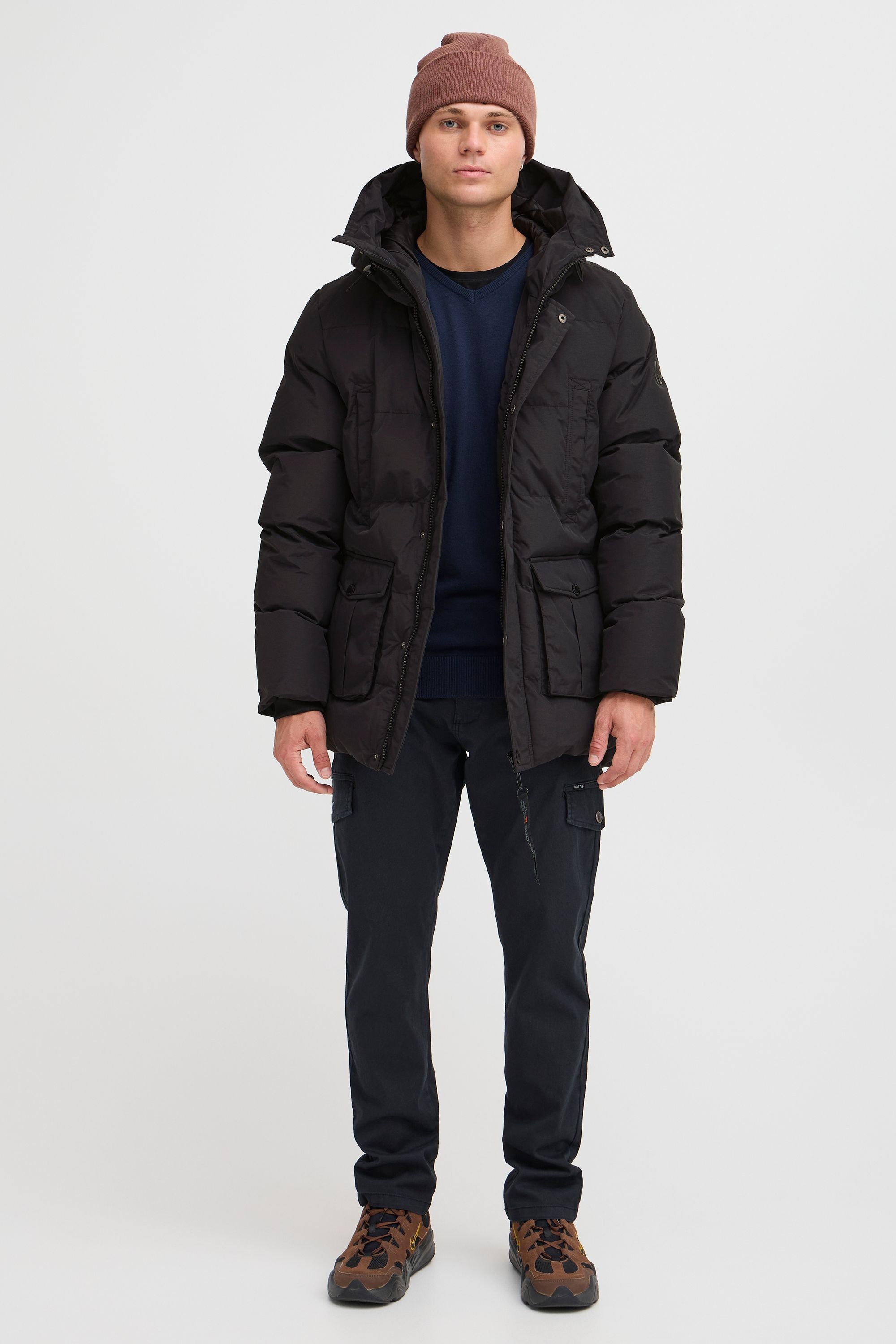 Indicode Steppjacke »Steppjacke IDSticks«, mit Kapuze