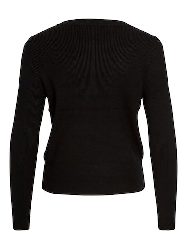 Vila Rundhalspullover »VICOMFY O-NECK L/S KNIT TOP/SU - NOOS«