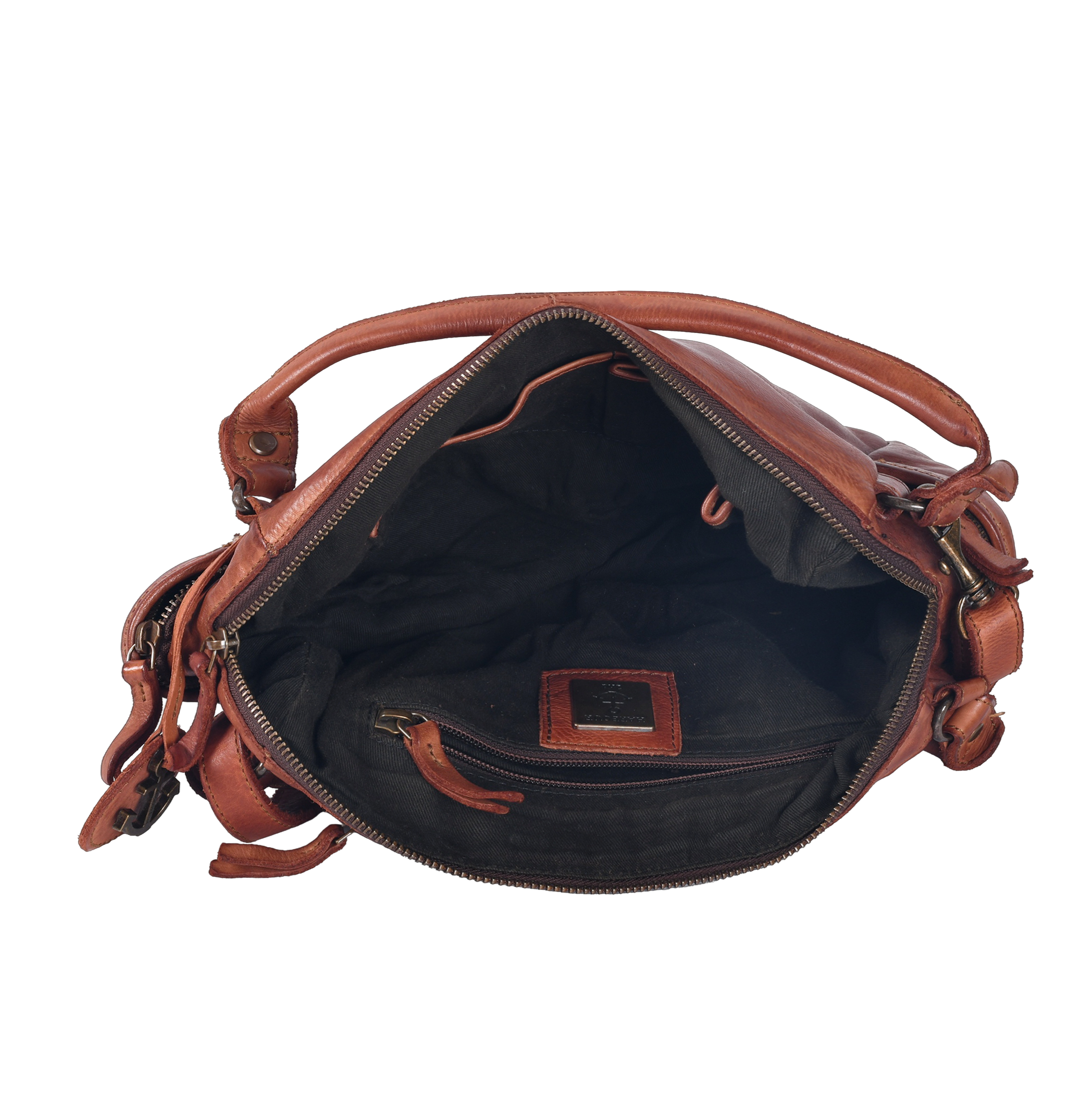 HARBOUR 2nd Handtasche »Saphira« Damen Umhängetasche, Schultertasche mit Anker-Logoprägung