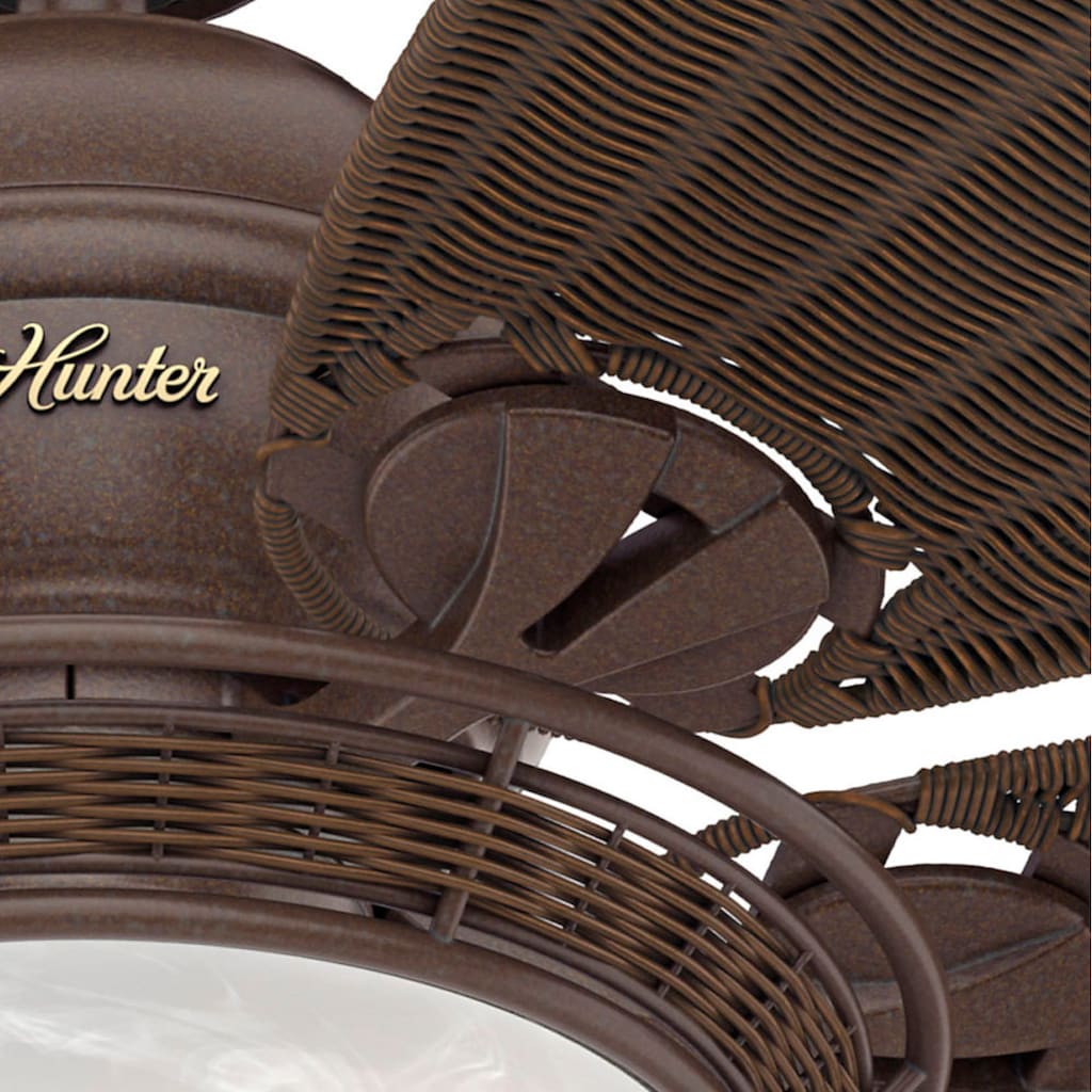 Hunter Deckenventilator »Caribbean Breeze, 137cm Verwitterte Bronze«