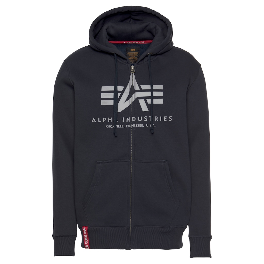 Alpha Industries Kapuzensweatjacke »BASIC ZIP HOODY«