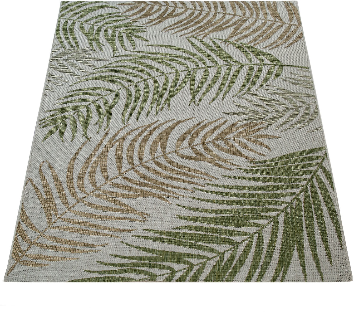 Paco Home Teppich In- Motiv geeignet, rechteckig, kaufen bei »Kuba OTTO Wohnzimmer und Flachgewebe, 123«, Outdoor Blätter