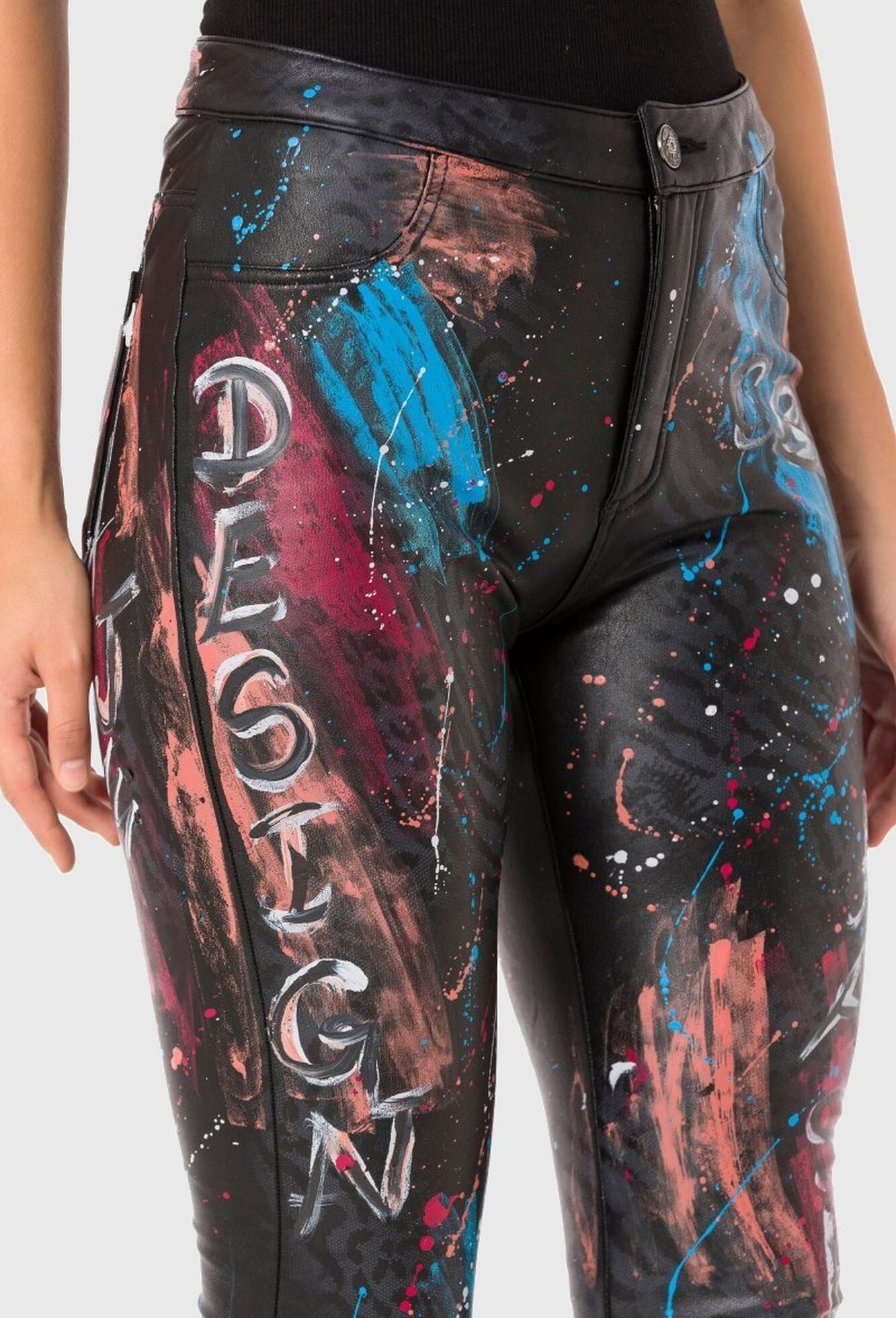 Cipo & Baxx Leggings »Cipo & Baxx Hose«  mit extravaganten Print
