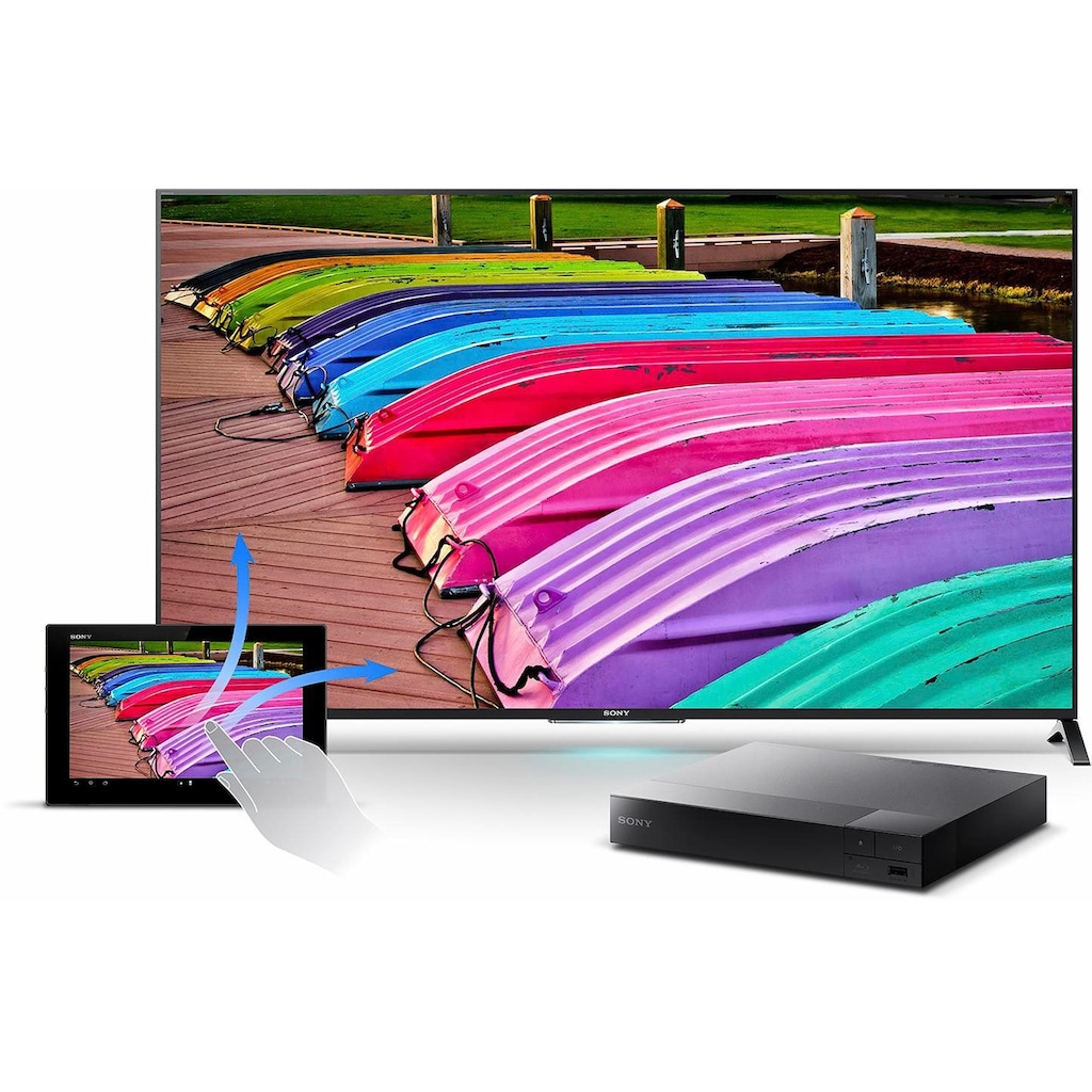 Sony Blu-ray-Player »BDP-S3700«, Miracast (Wi-Fi Alliance)-LAN (Ethernet)-WLAN, Full HD