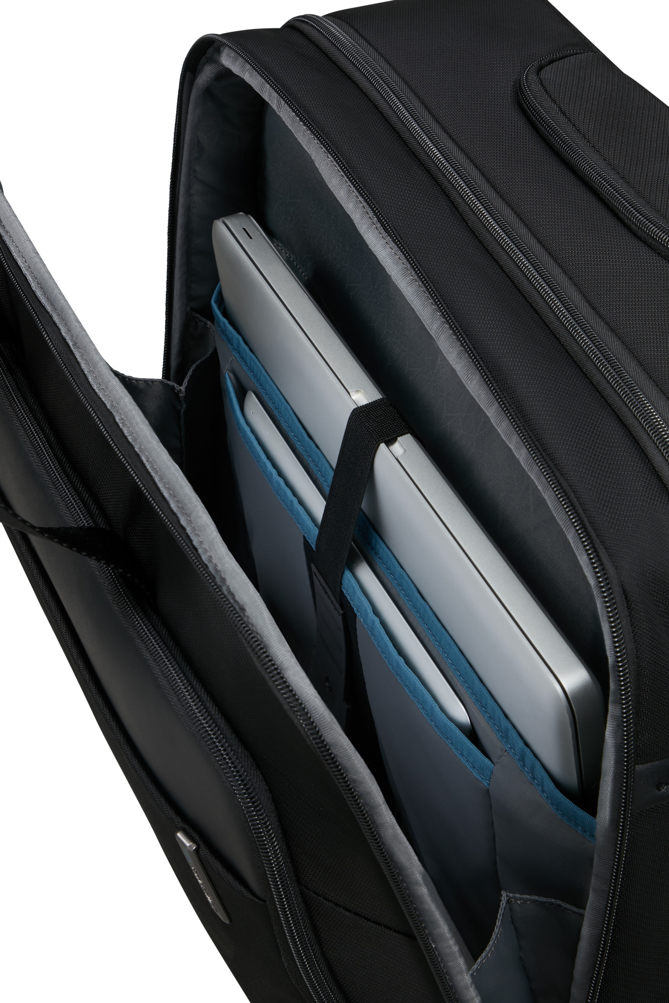 Samsonite Aktentasche »EVOSIGHT 17,3'' mit Rollen«, Businesstasche mit Rollen und Teleskopstange Trolleyaufstecksystem