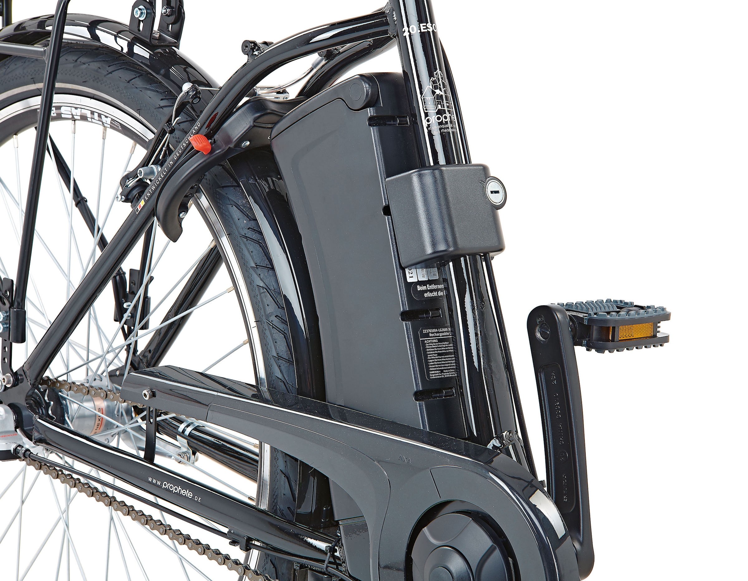 Prophete E-Bike »Geniesser 22.ESC.20«, 3 Gang, Shimano, Nexus, Frontmotor 250 W, Pedelec, Elektrofahrrad für Damen u. Herren