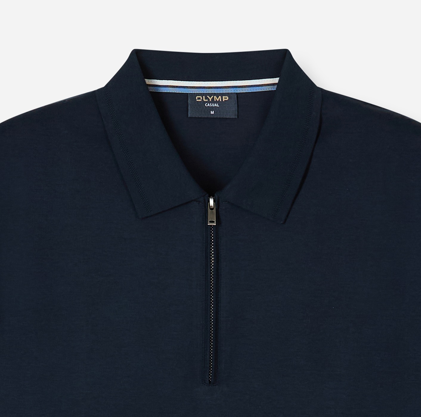 OLYMP Poloshirt unifarben, regular fit, casual, Jersey