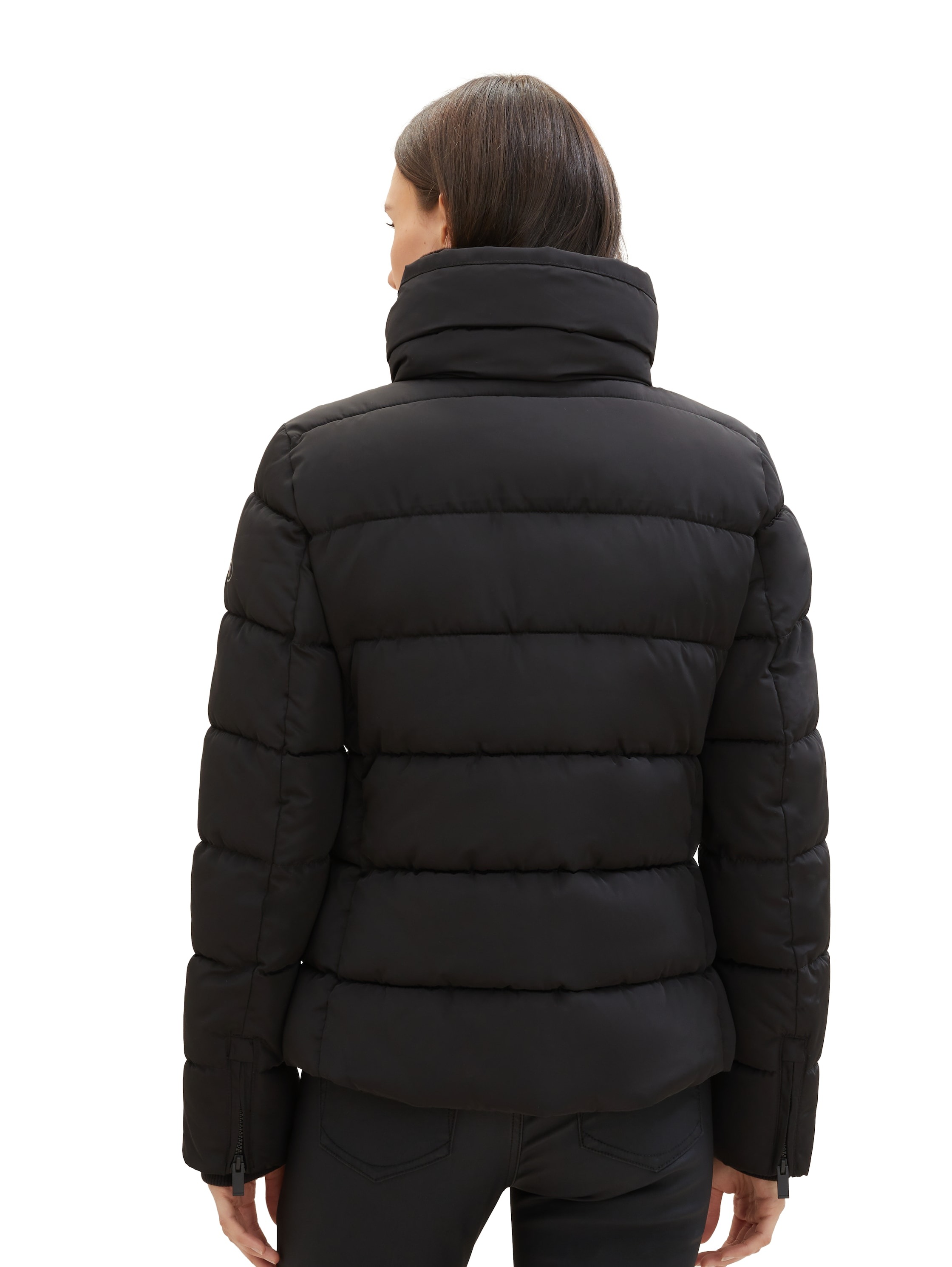 TOM TAILOR Steppjacke, mit Kunstfellbesatz