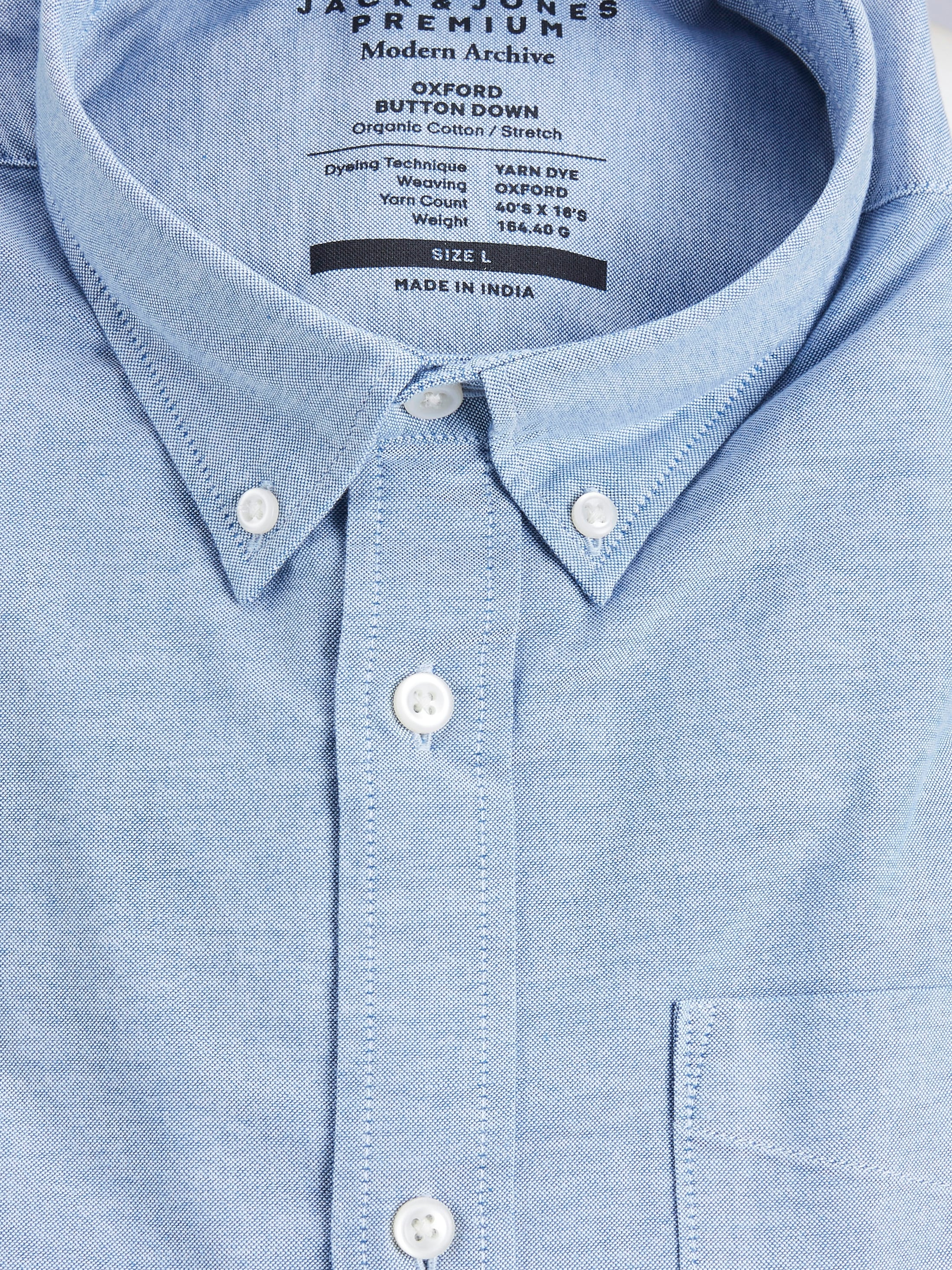 Jack & Jones PlusSize Langarmhemd »JPRBLUBROOK OXFORD SHIRT L/S NOOS PLS«