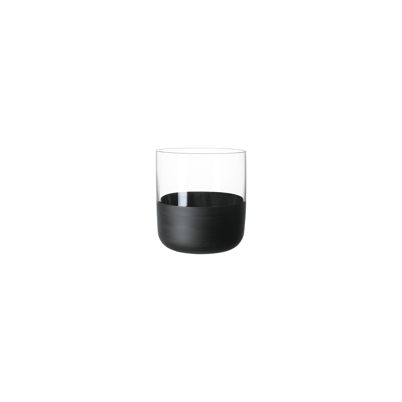 Villeroy & Boch Gläser-Set »Bargläser Manufacture Rock 12er Set schwarz-transparent«