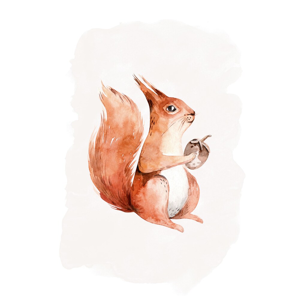 Komar Poster »Hungry Squirrel«, (1 St.)