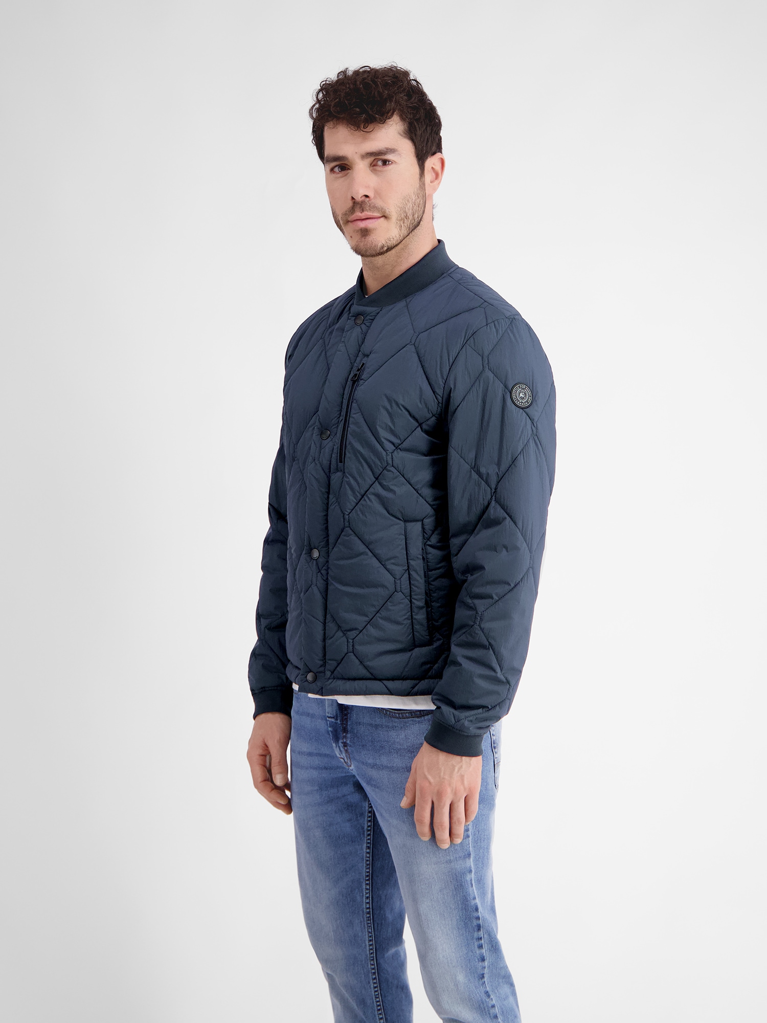 LERROS Steppjacke »LERROS Modischer Steppblouson«, ohne Kapuze, Keine Angabe
