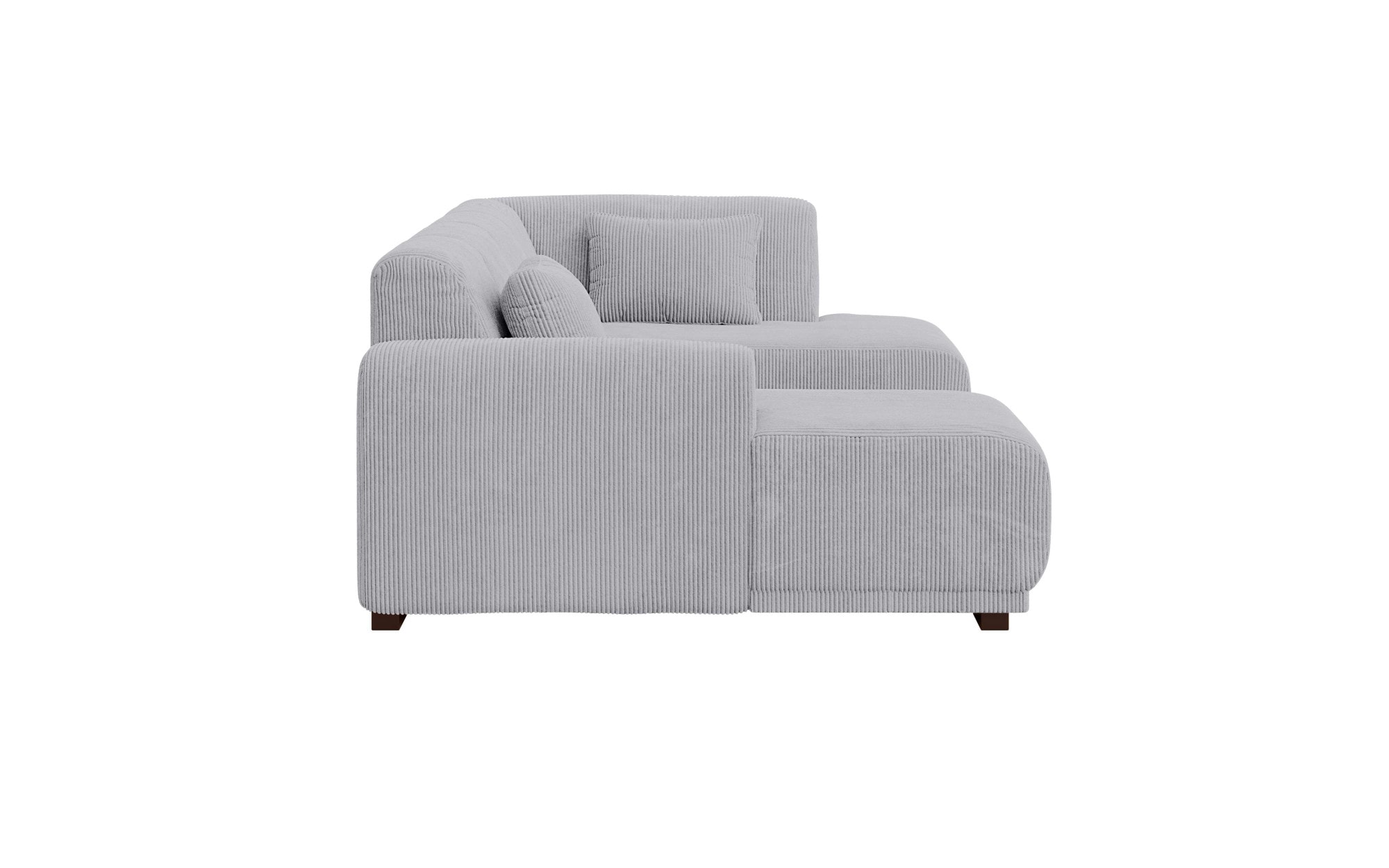 Home affaire Wohnlandschaft »BORNHOLM U-Form mit Recamiere rechts/links, B/T/H: 300/162/85 cm«, U-Form mit Wellenunterfederung, Recamiere rechts oder links bestellbar
