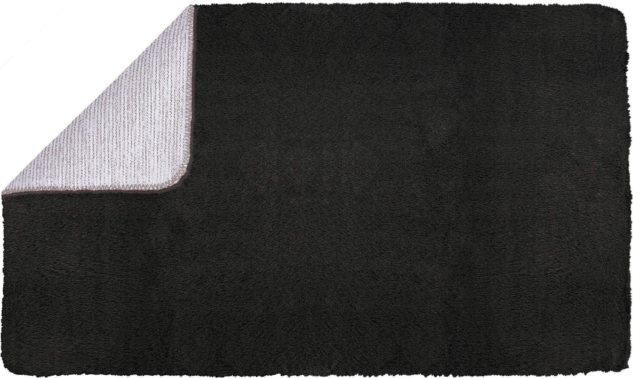 Kleine Wolke Badematte »Cony« Höhe 25 mm rutschhemmend beschichtet fußbodenheizungsgeeignet Badteppich, Fell-Optik, Uni Farben, besonders weich & kuschelig