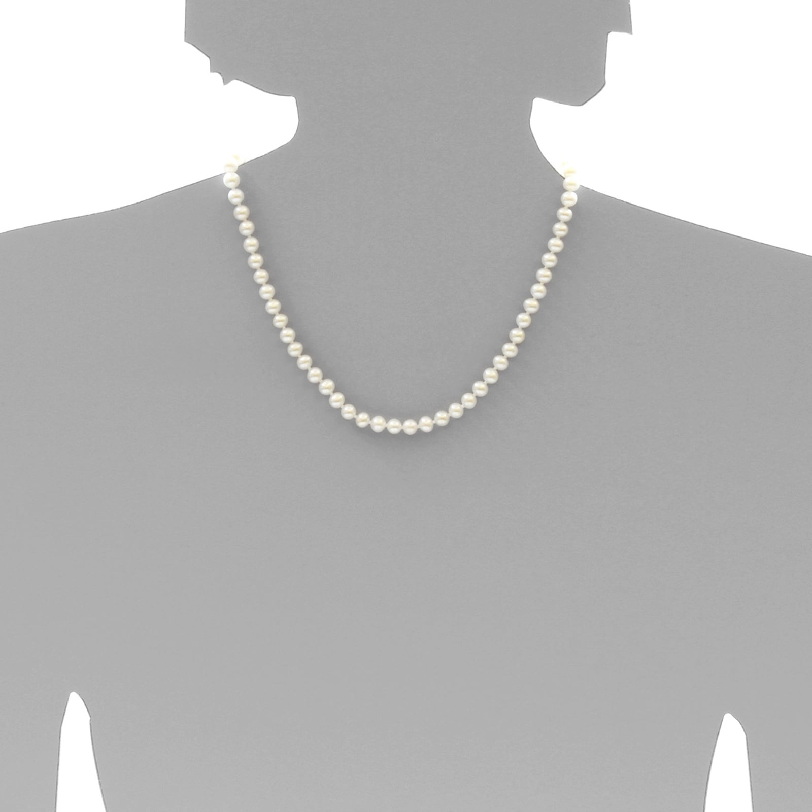 OSTSEE-SCHMUCK Perlenkette »- Ingrid 6 - Gold 585/000 - Zuchtperle«