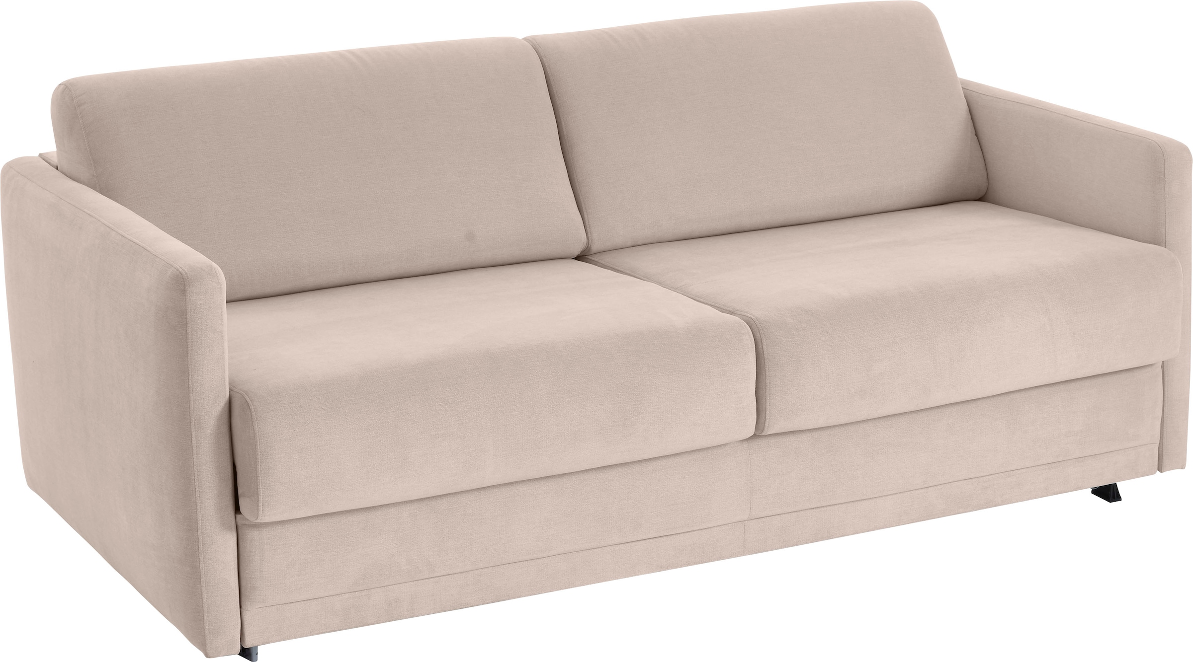 Places of Style Schlafsofa »Limone«, für Dauerschläfer geeignet inklusive hochwertige Matratze