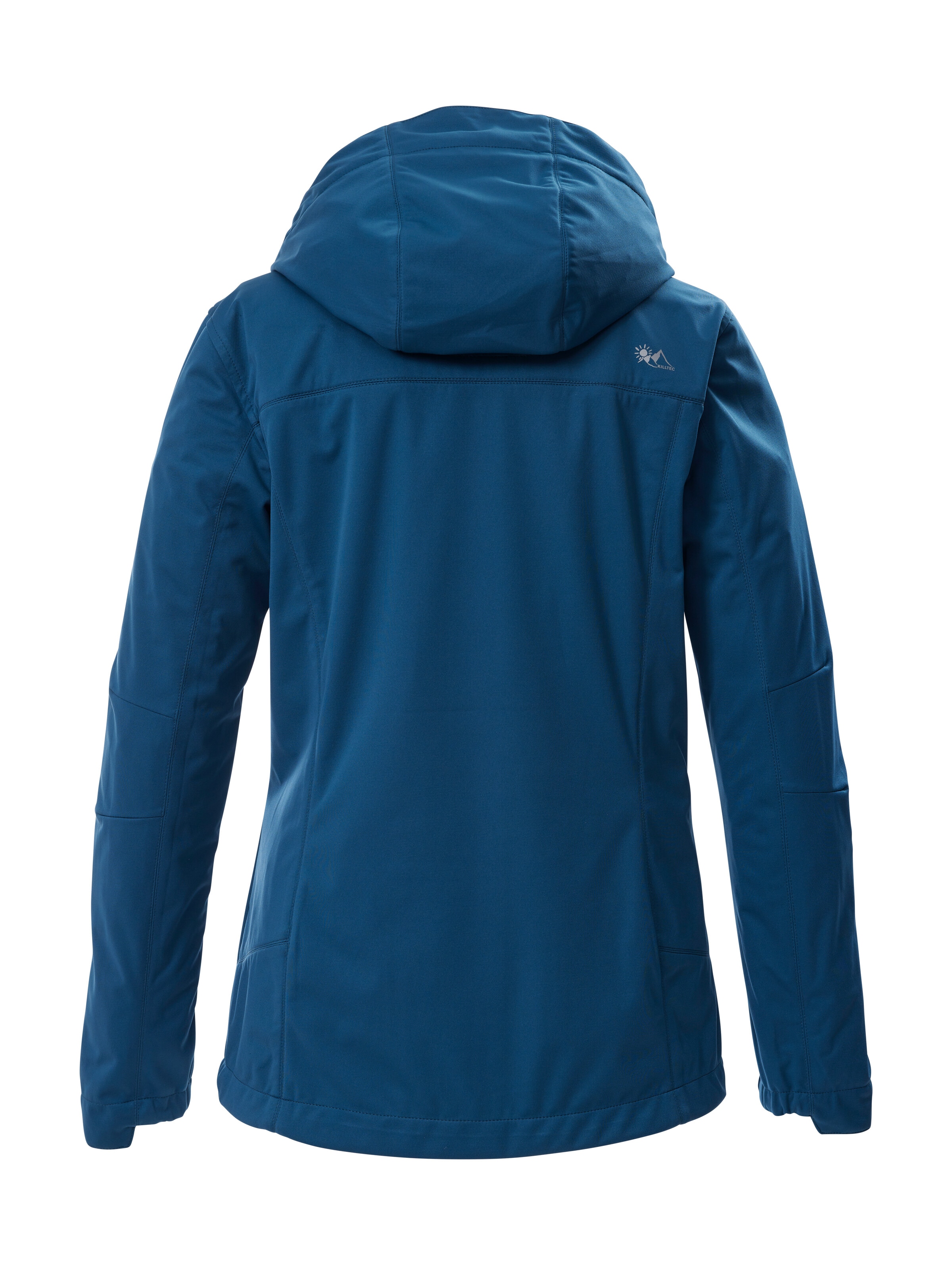 Killtec Softshelljacke »KOS 69 WMN SFTSHLL JCKT« Winddichte, wasserabweisende Damenjacke mit abnehmbarer Kapuze