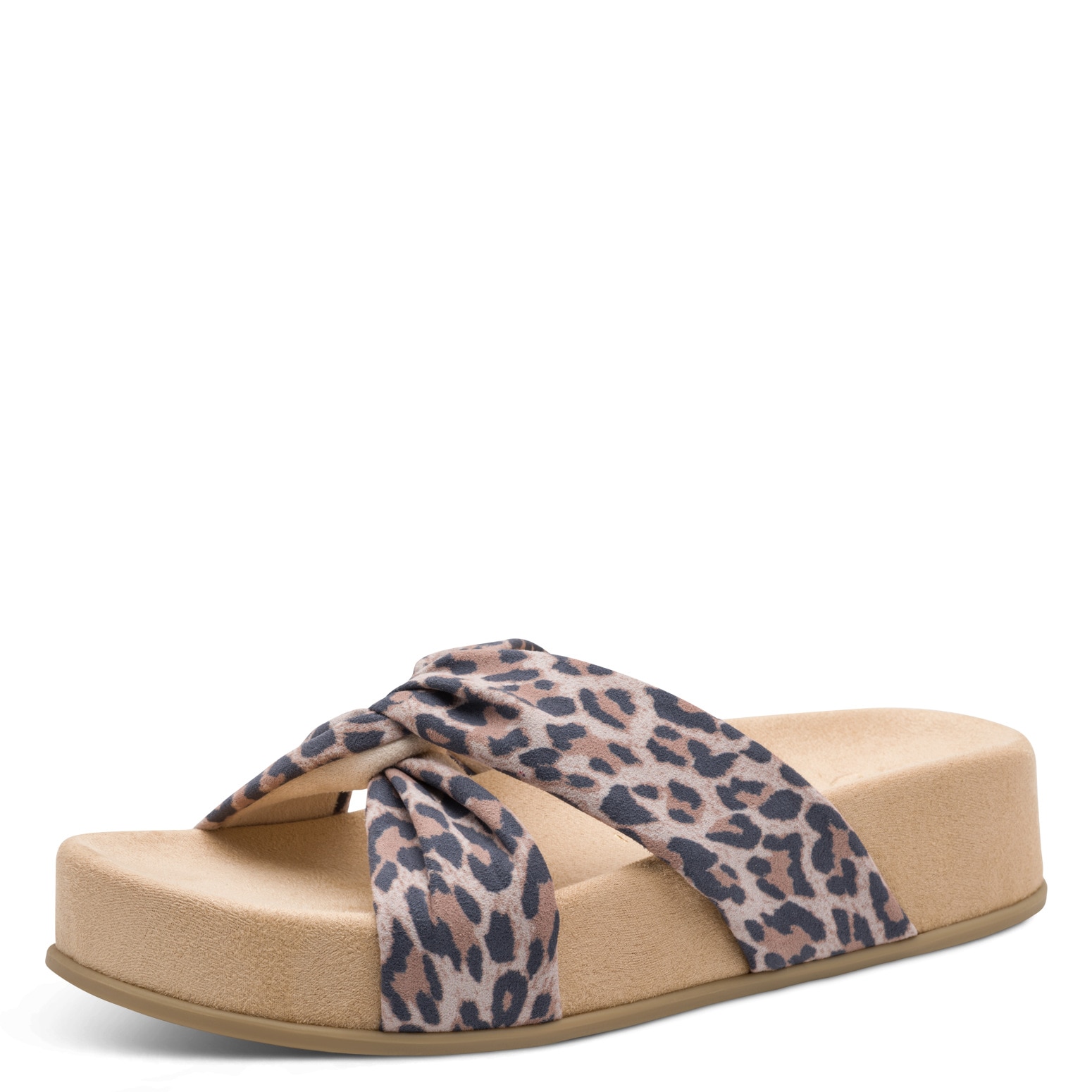 MARCO TOZZI Pantolette  Keilabsatz, Schlupfschuh, Sommerschuh mit Feel Me-Ausstattung