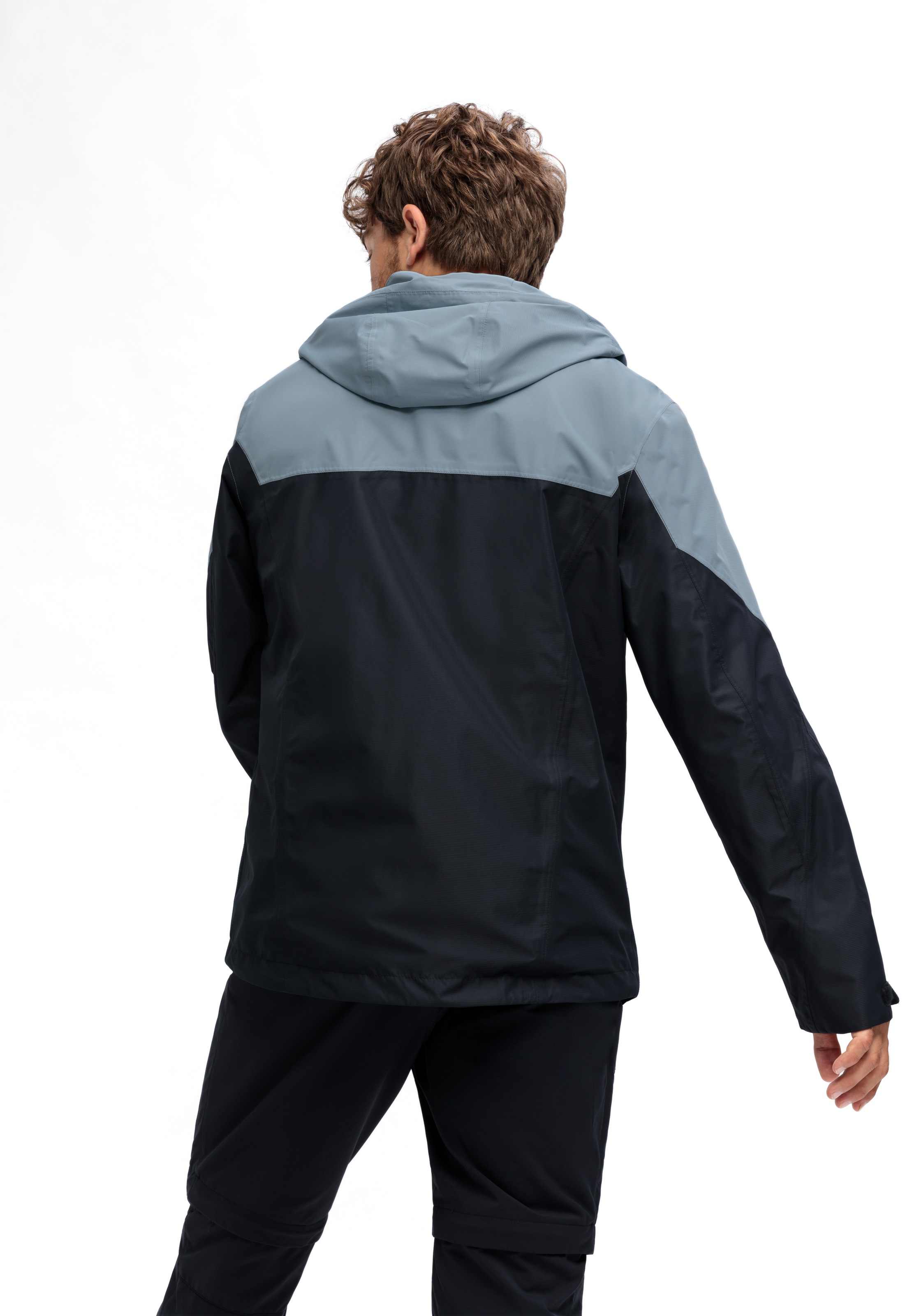 Maier Sports Outdoorjacke »Schlufterkopf M«, Herren Jacke wasserdicht, Funktionsjacke 3 Taschen außen + Innentasche