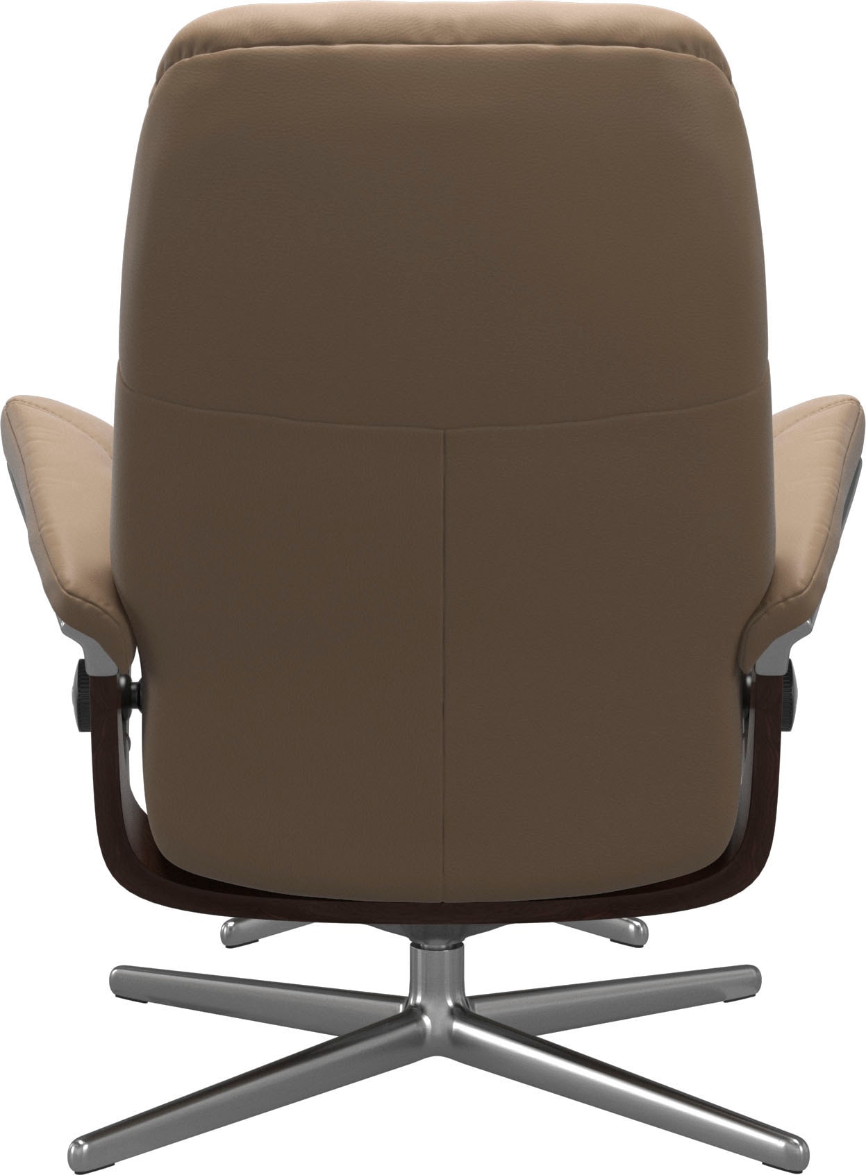 Stressless® Relaxsessel »Consul«, mit Cross Base, Größe S, M & L, Holzakzent Braun