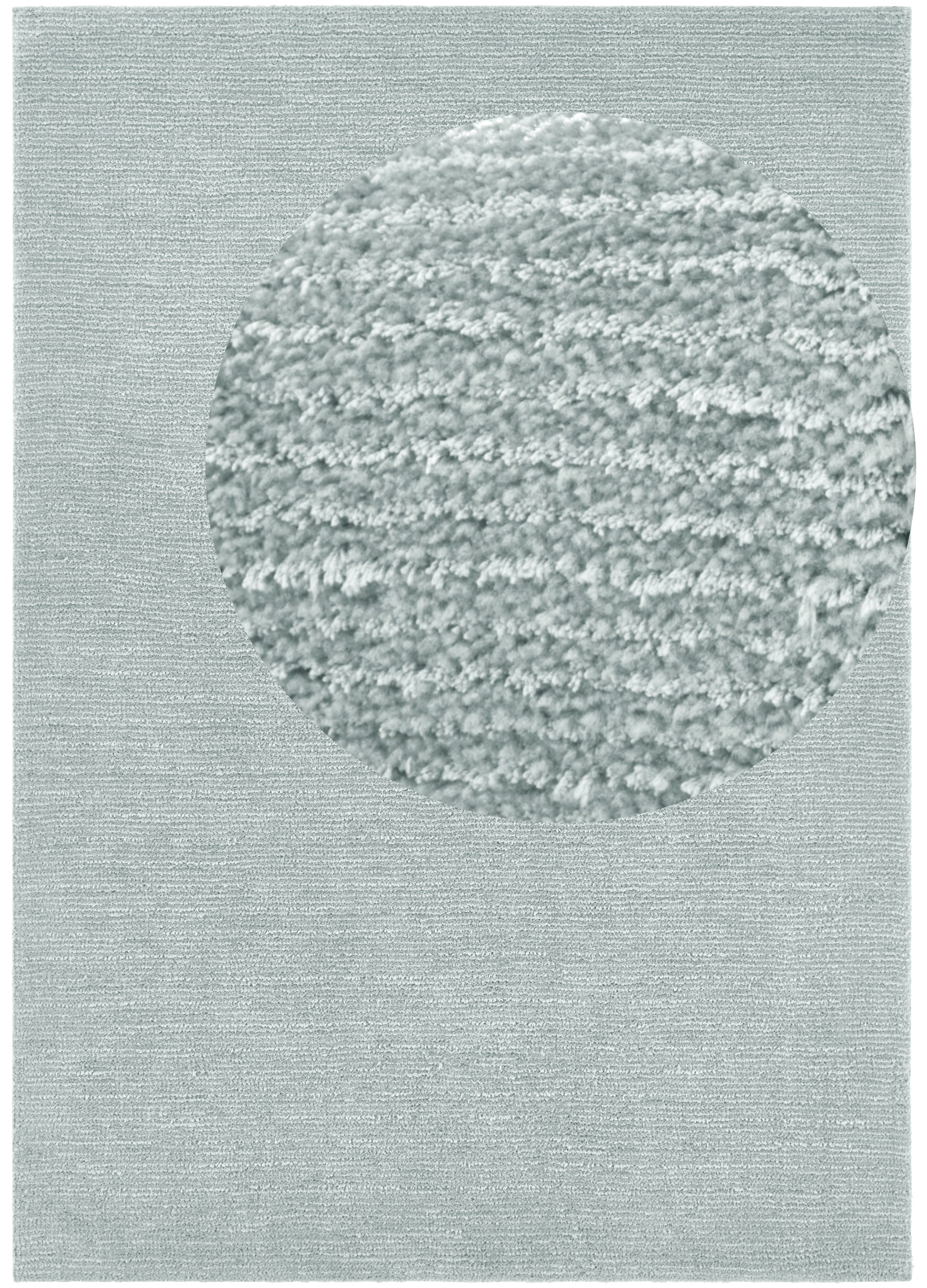 HANSE Home Teppich »Supersoft«, rechteckig, 10 mm Höhe, Kurzflor, Läufer Modern, Einfarbig, Wohnzimmer, Schlafzimmer