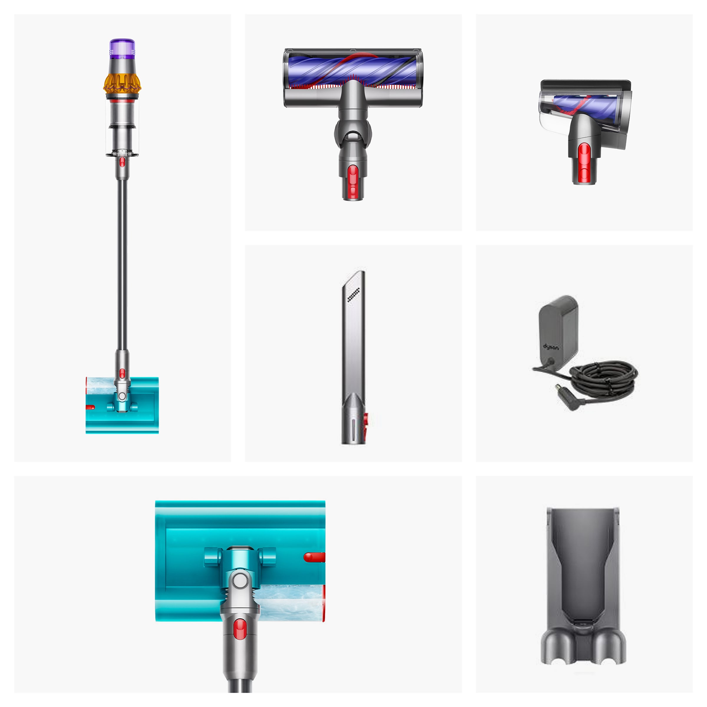 DYSON Nass-Trocken-Akkusauger »V15s Detect Submarine™« Bis zu 60 Minuten Laufzeit inkl. austauschbarem Akku