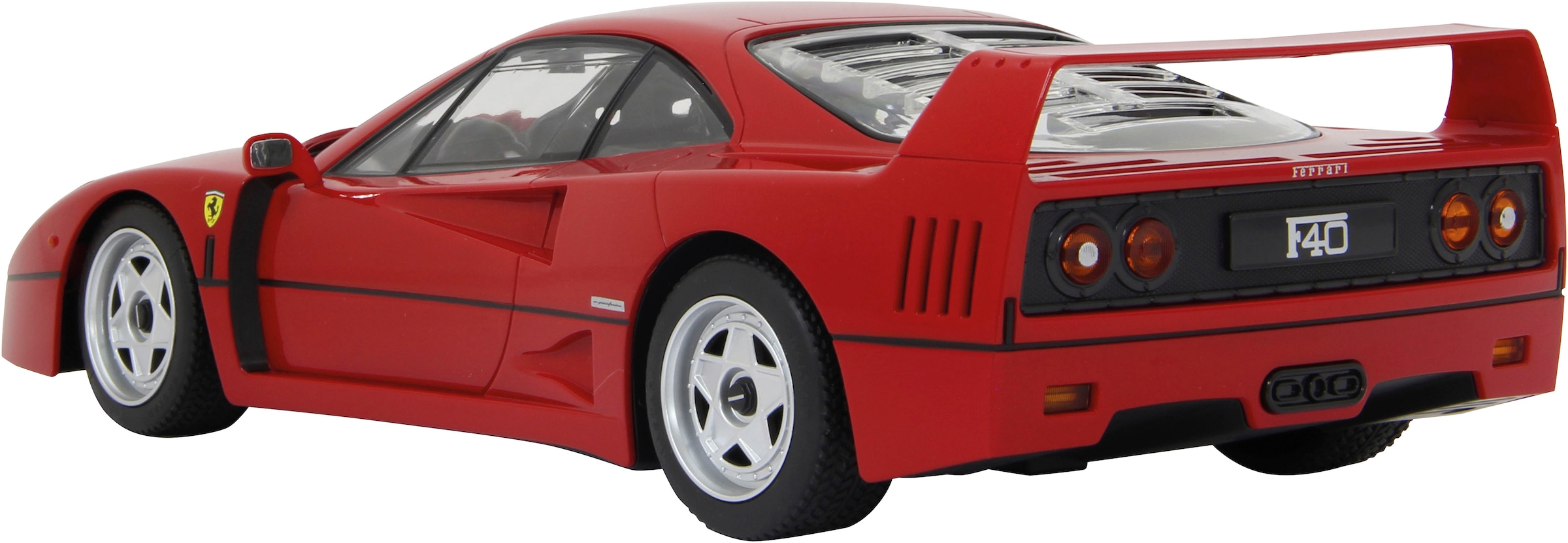 Jamara RC-Auto »Deluxe Cars, Ferrari F40, 1:14, rot, 27MHz«, mit LED-Licht