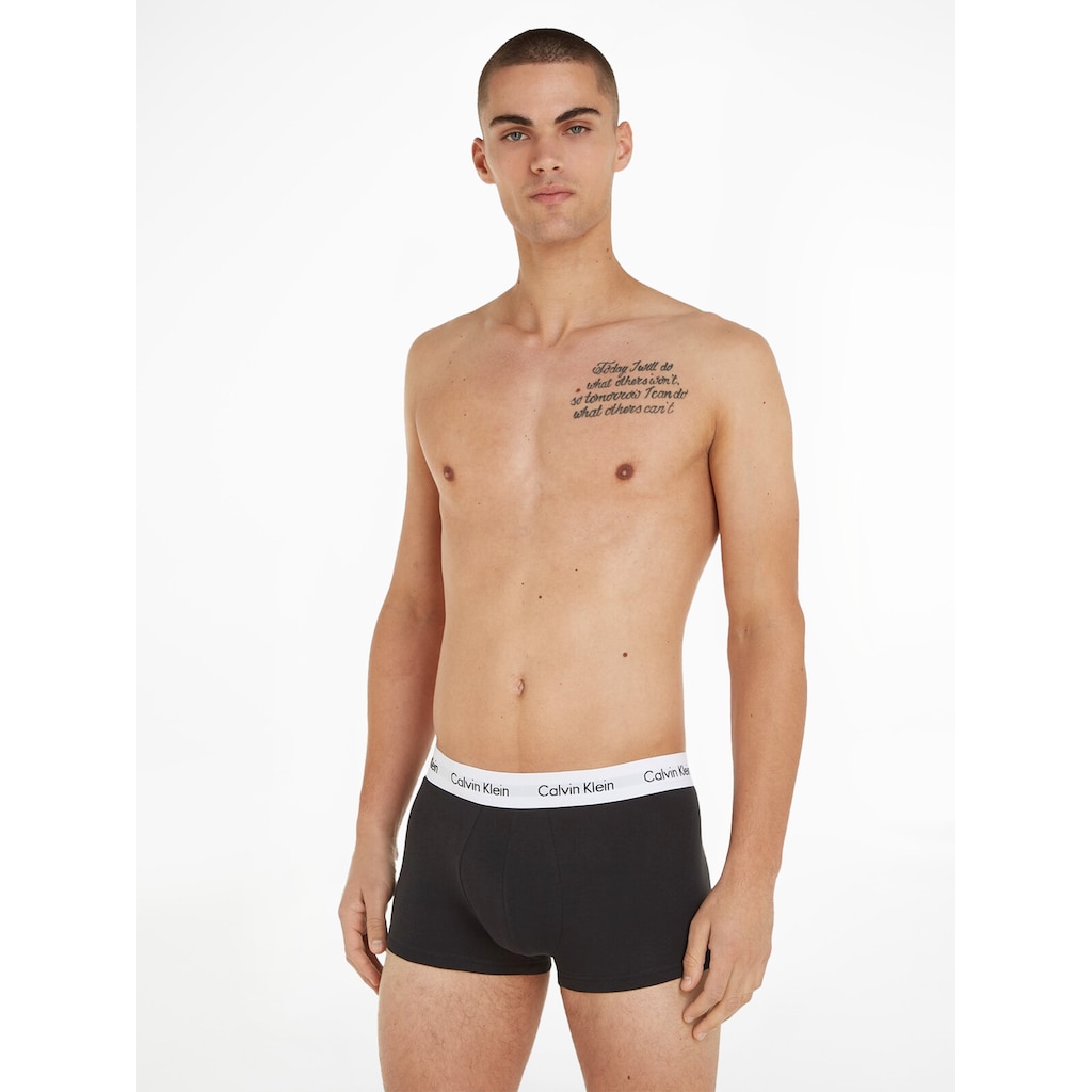 Calvin Klein Underwear Hipster, (3 St.), mit weißem Webbund