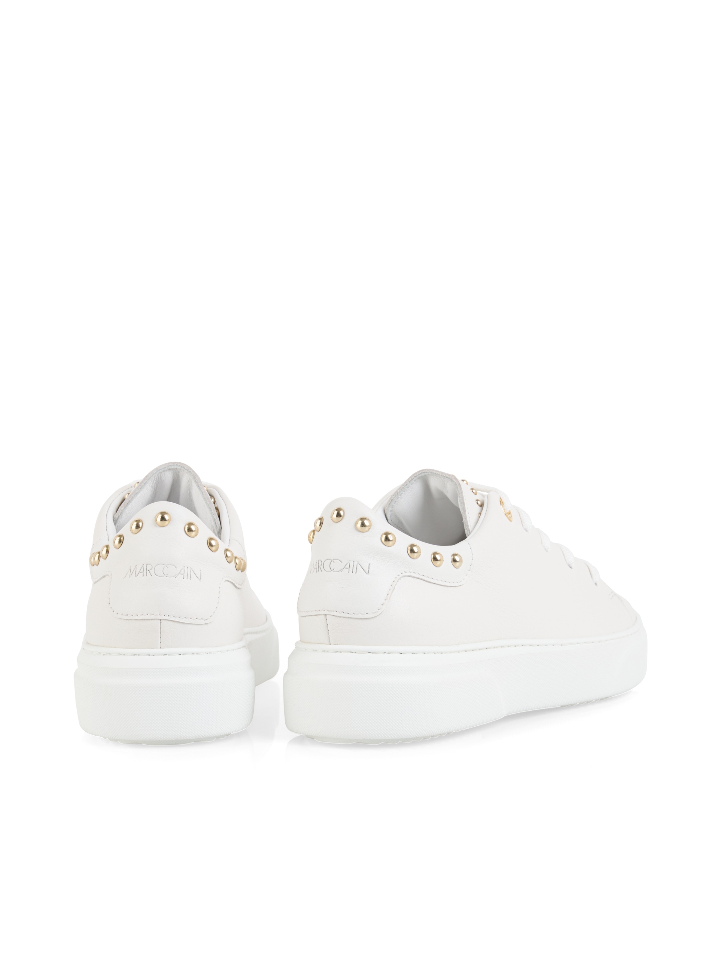 Marc Cain Plateausneaker »Collections«  Schnürer, Halbschuh, Freizeitschuh mit Nieten verziert