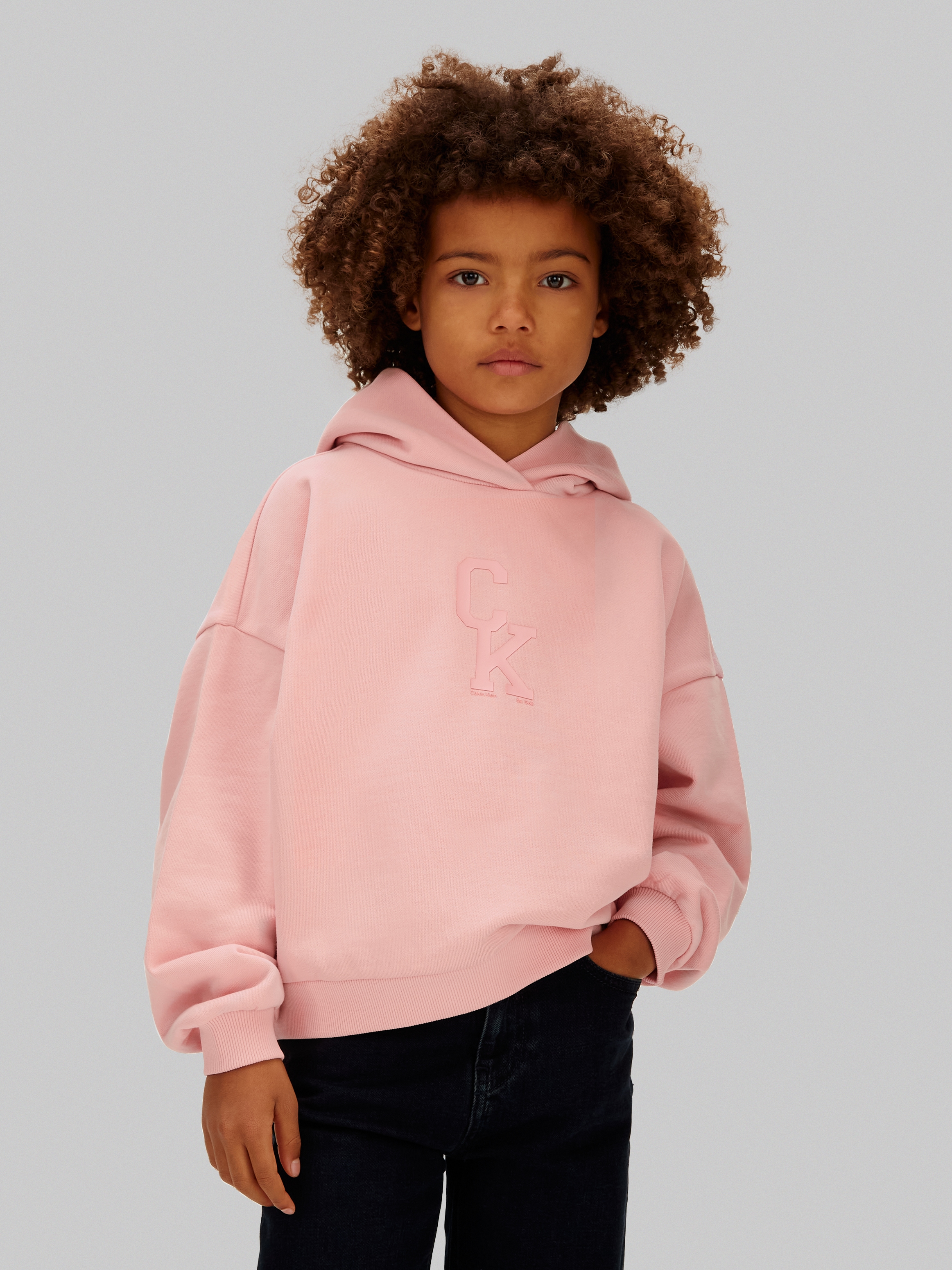 Calvin Klein Kapuzensweatshirt »HOODED SWEATSHIRT«, Regular fit für Kinder mit Kapuze
