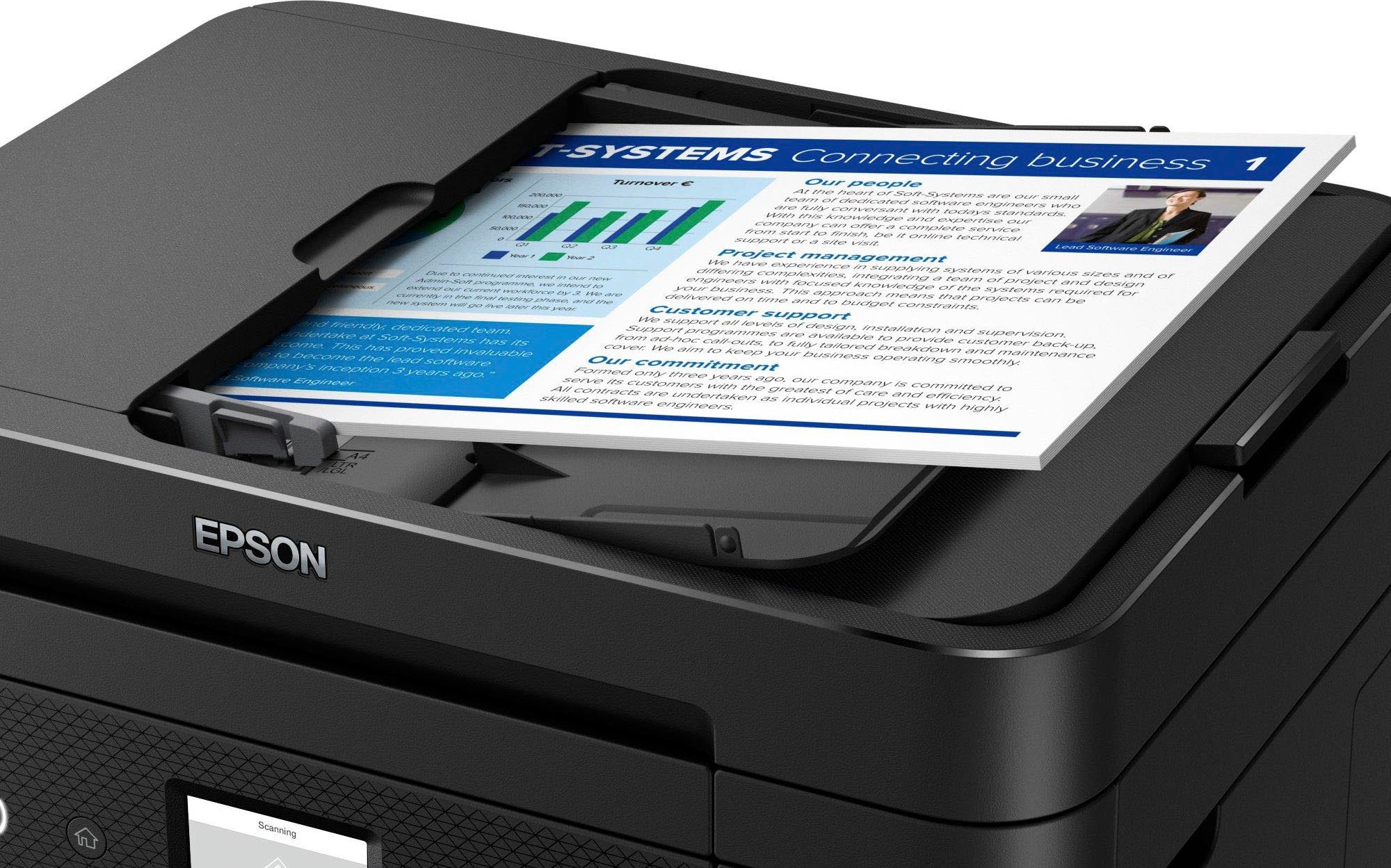 Epson Multifunktionsdrucker »WorkForce Pro WF-2960DWF«