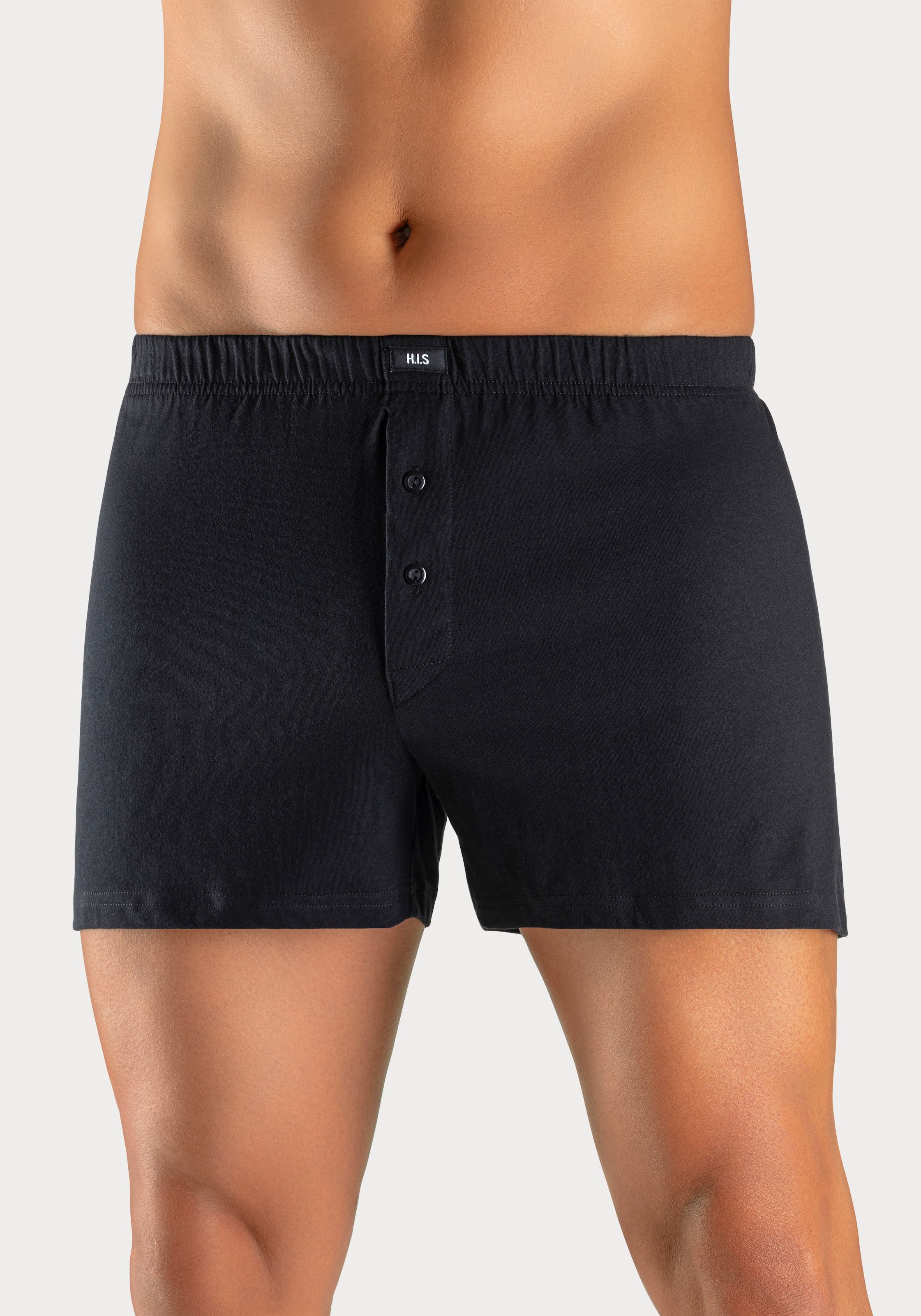 H.I.S Boxer »Boxershorts für Herren«, (Packung, 2 St.), in weiter Passform