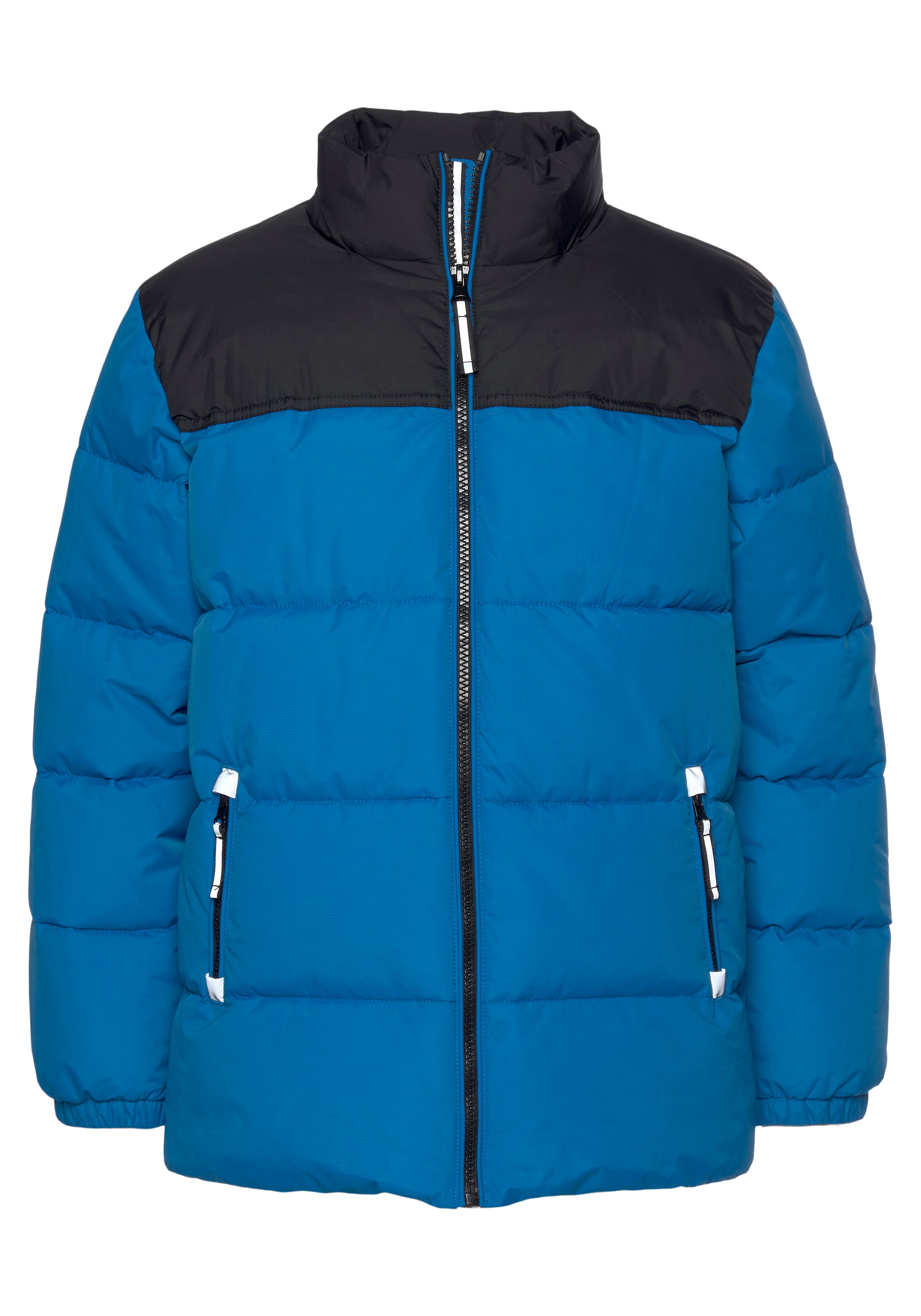Scout Steppjacke »PUFFER«, ohne Kapuze, mit Color-Blocking