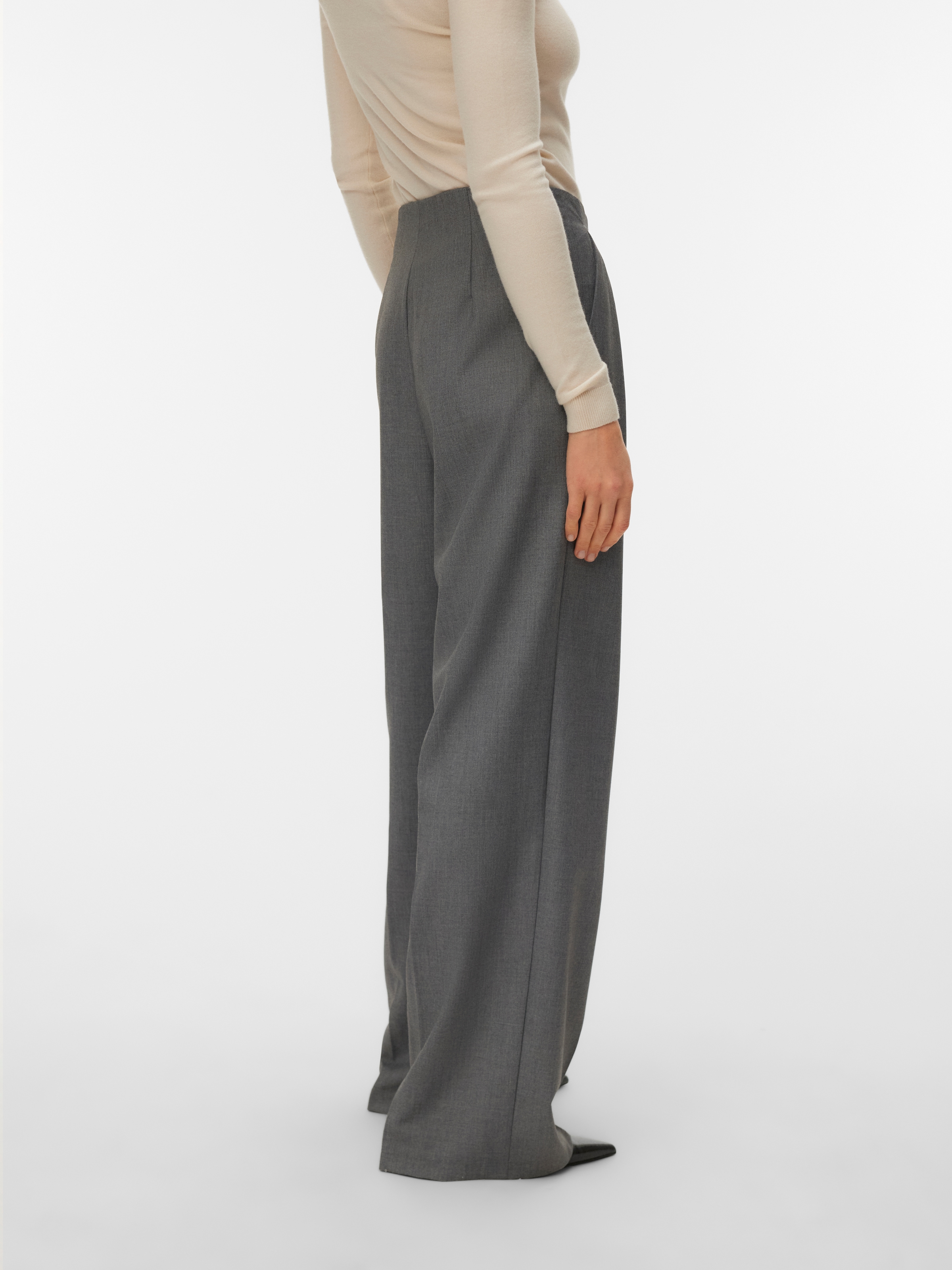 Vero Moda Anzughose »VMHAILEY HW WIDE PLEAT PANT NOOS«  Hose mit weitem Beinschnitt, High Waist Bund