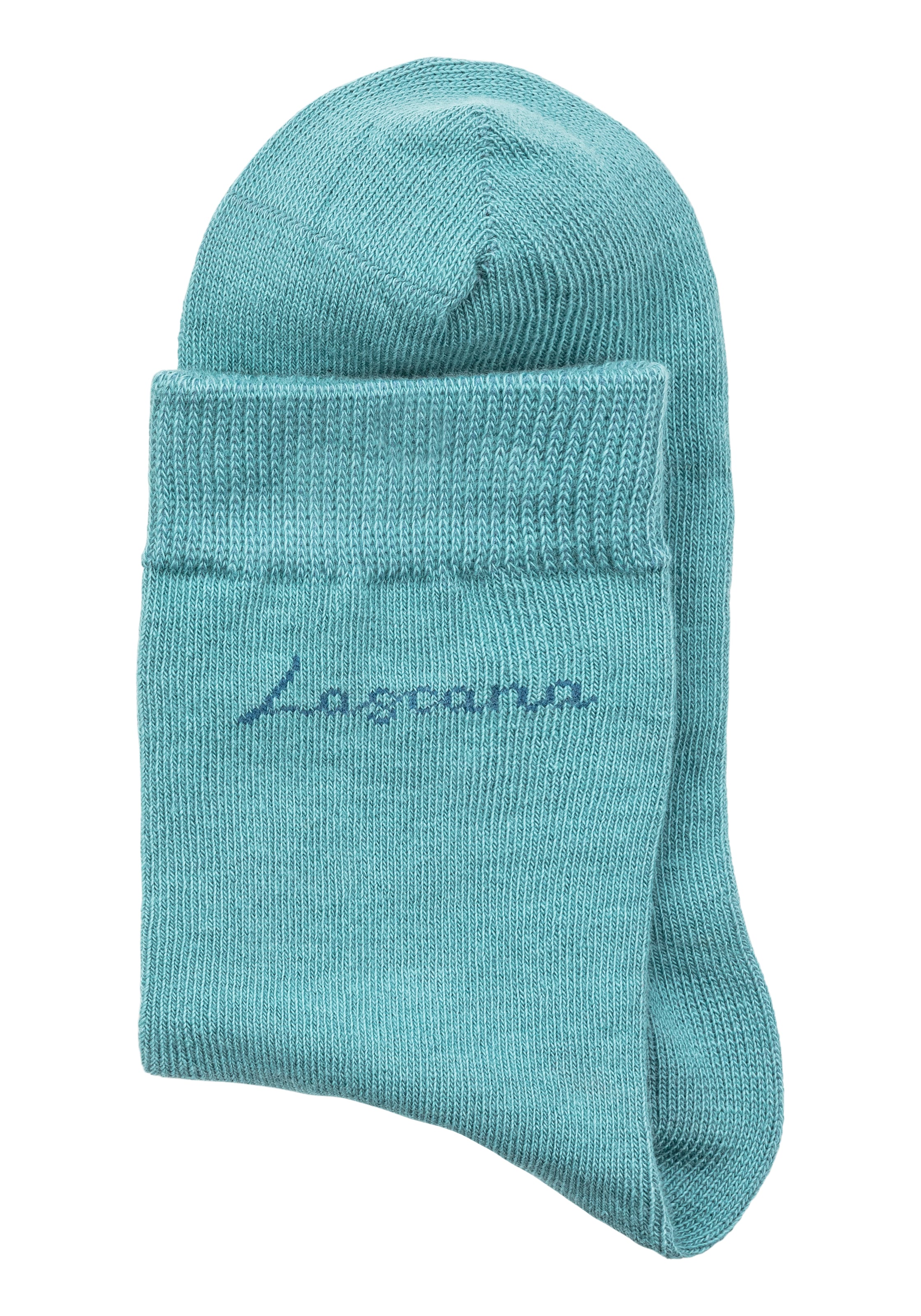 LASCANA Basicsocken, (Box, 4 Paar), in ansprechender Geschenkbox