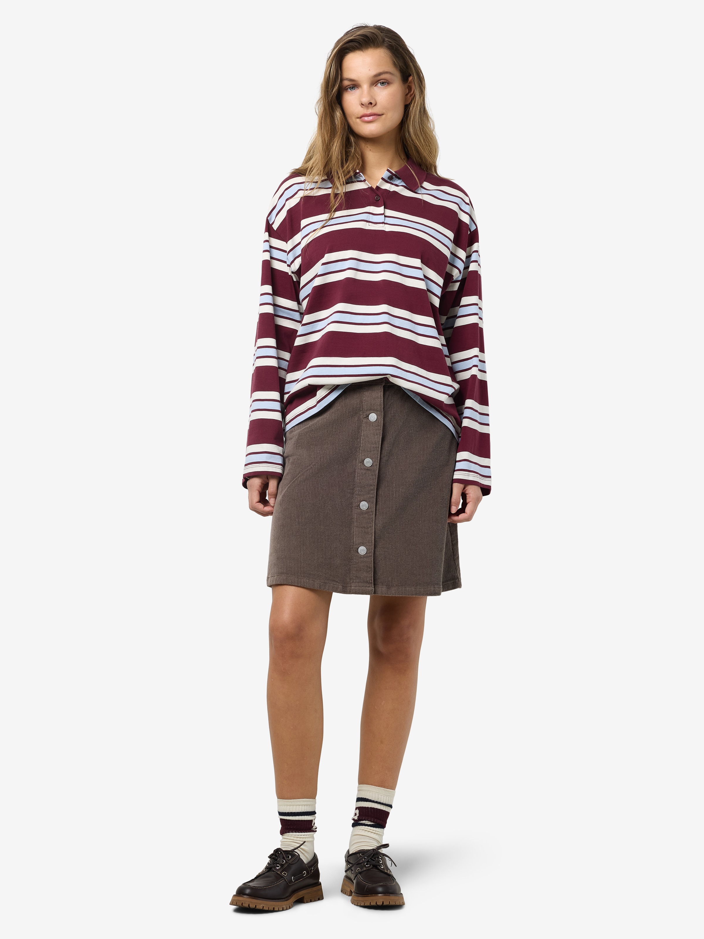 Noisy may Cordrock »NMRONNIE NW A SHAPE SKIRT CORDUROY NOOS«