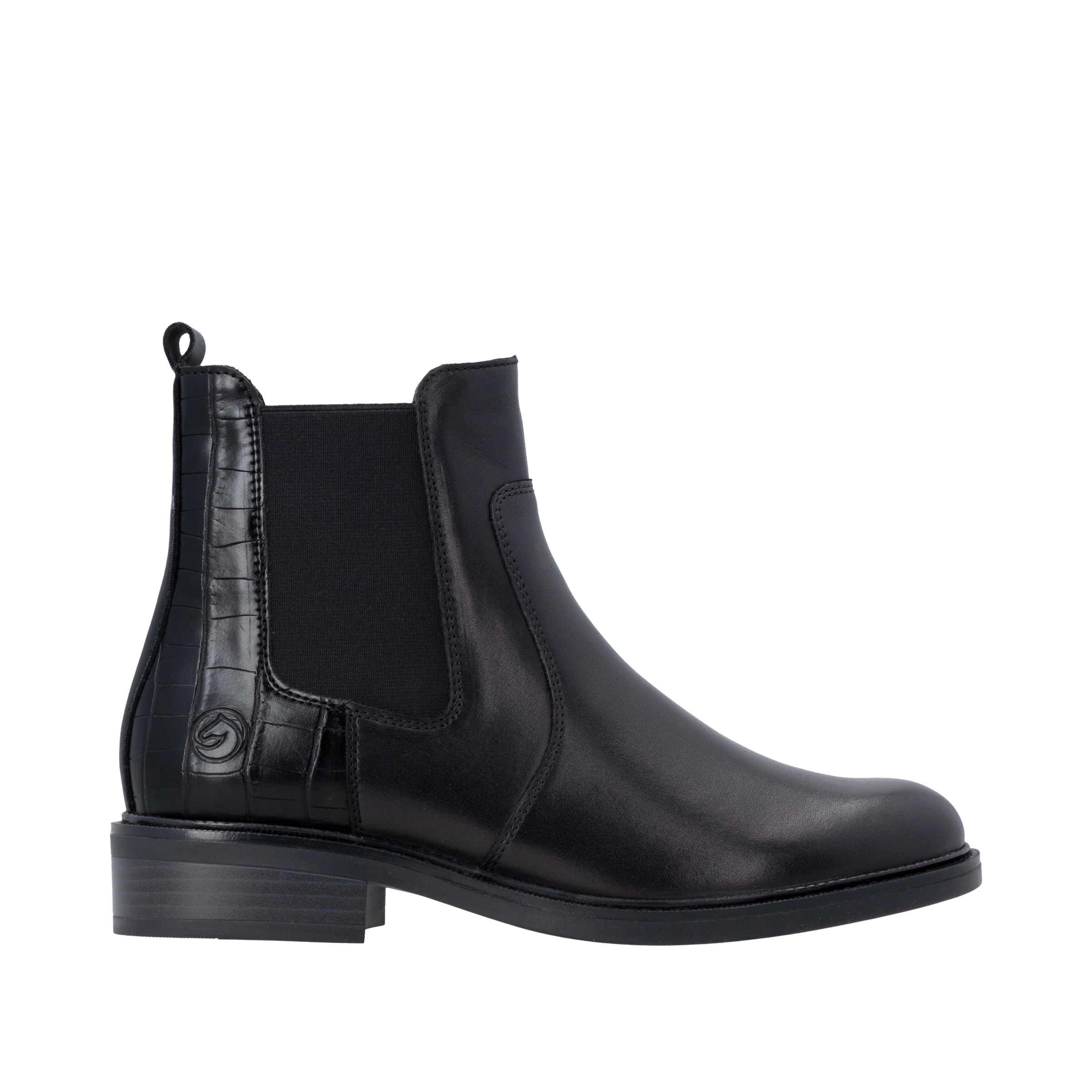 Remonte Chelseaboots  Stiefelette, Business-Boots mit Stretch, Blockabsatz