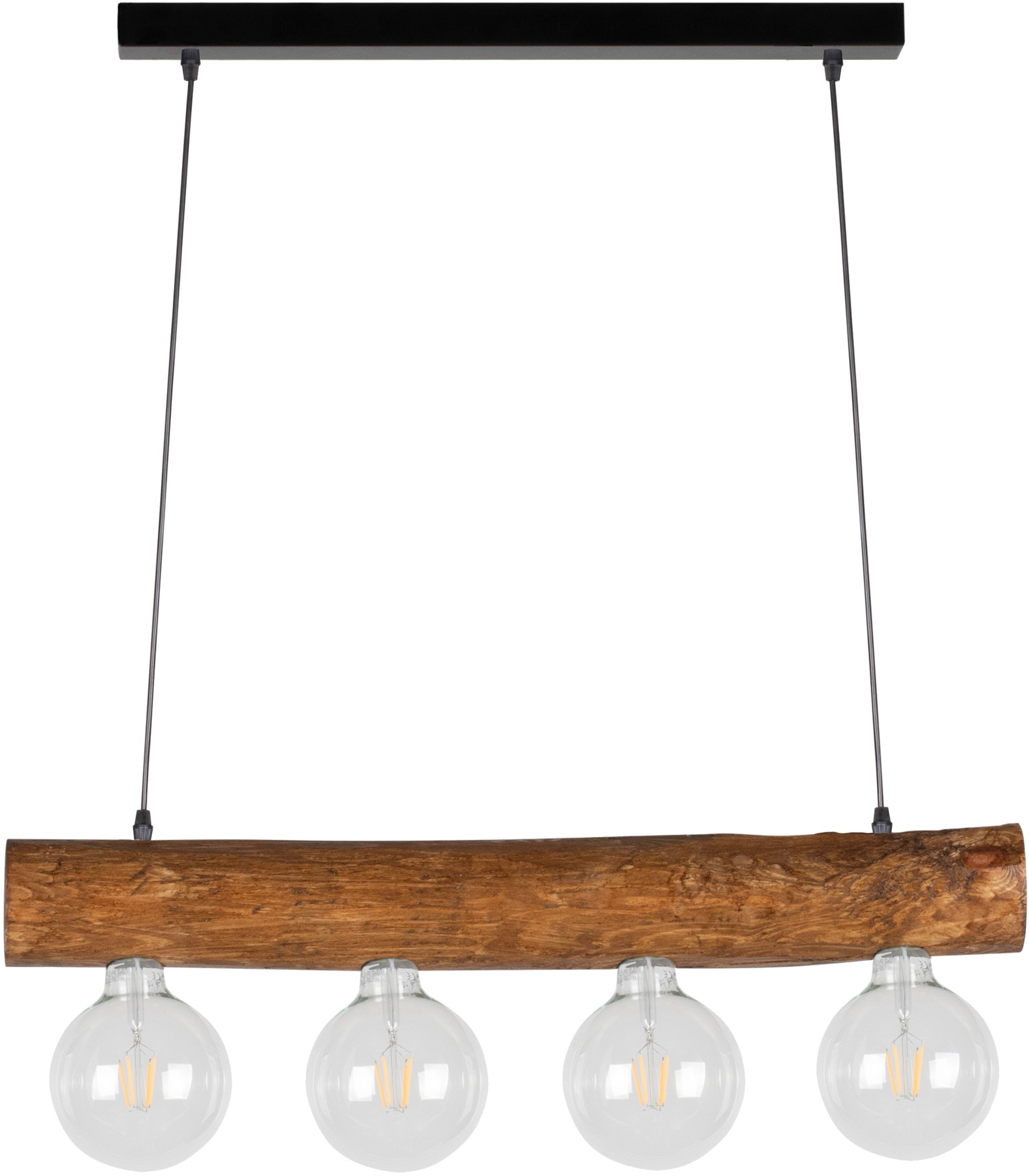 SPOT Light Pendelleuchte »TRABO SIMPLE«, 4 flammig-flammig, Hängeleuchte, Holzbalken... kaufen