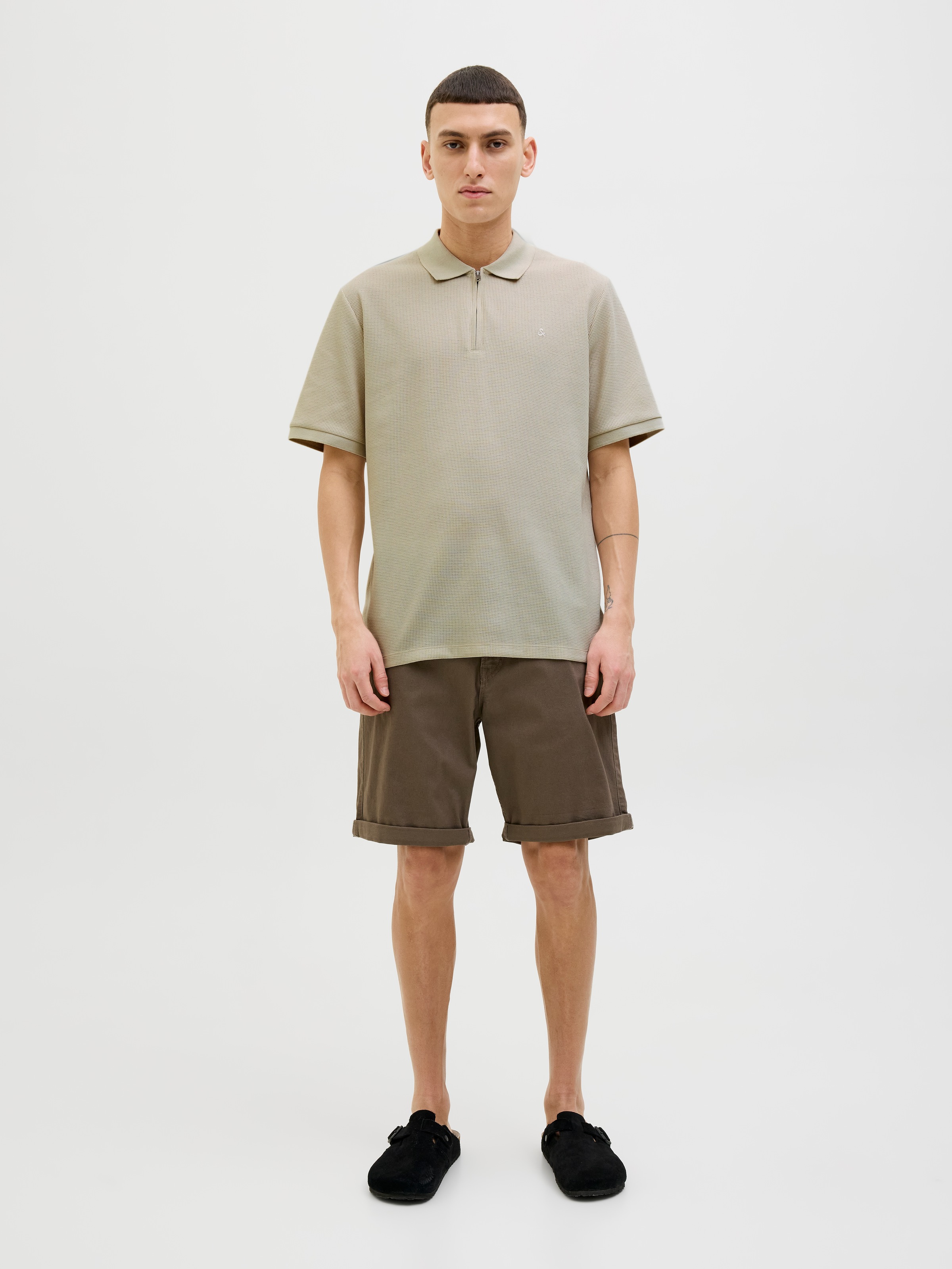 Jack & Jones Poloshirt »JJEAUSTIN ZIP POLO SS NOOS«