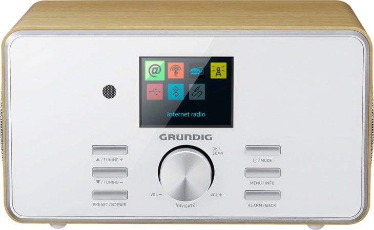 Grundig (DAB+)-FM- online 5000 Digitalradio (Bluetooth-WLAN »DTR mit jetzt Internet-Radio Tuner-Internetradio-FM-Tuner bei OTTO W) 14 RDS X«,
