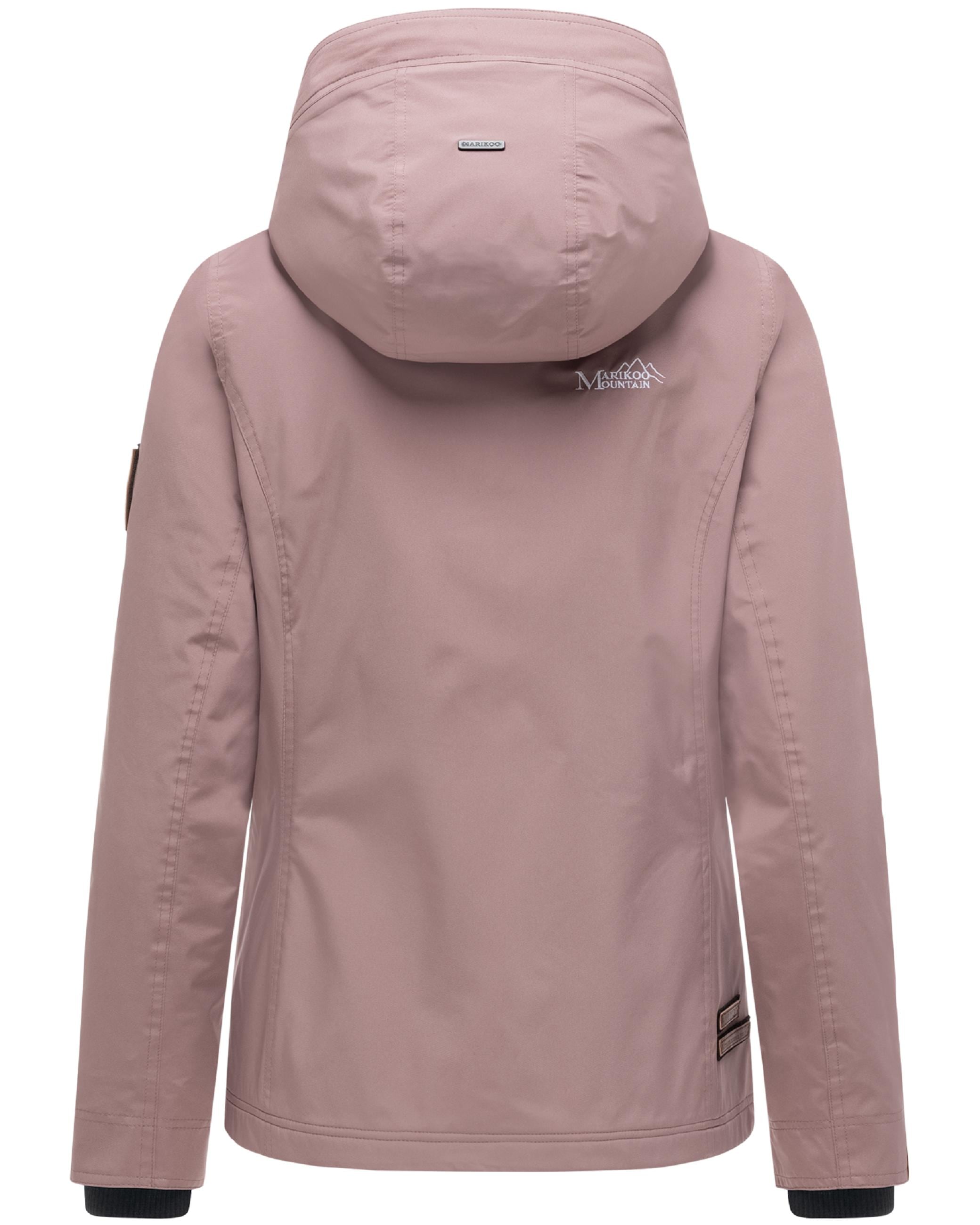 Marikoo Outdoorjacke »Übergangsjacke Erdbeere« mit Kapuze sportliche Funktionsjacke mit Kapuze