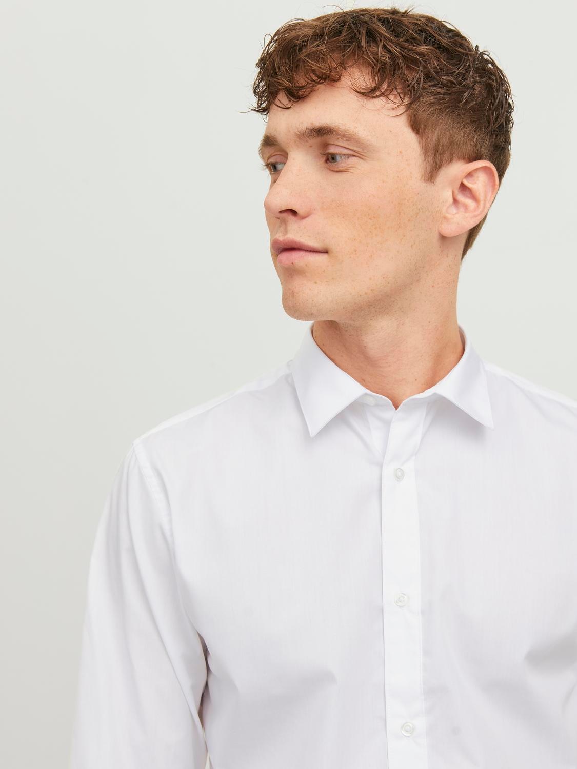 Jack & Jones Langarmhemd »JJJOE SHIRT LS PLAIN«