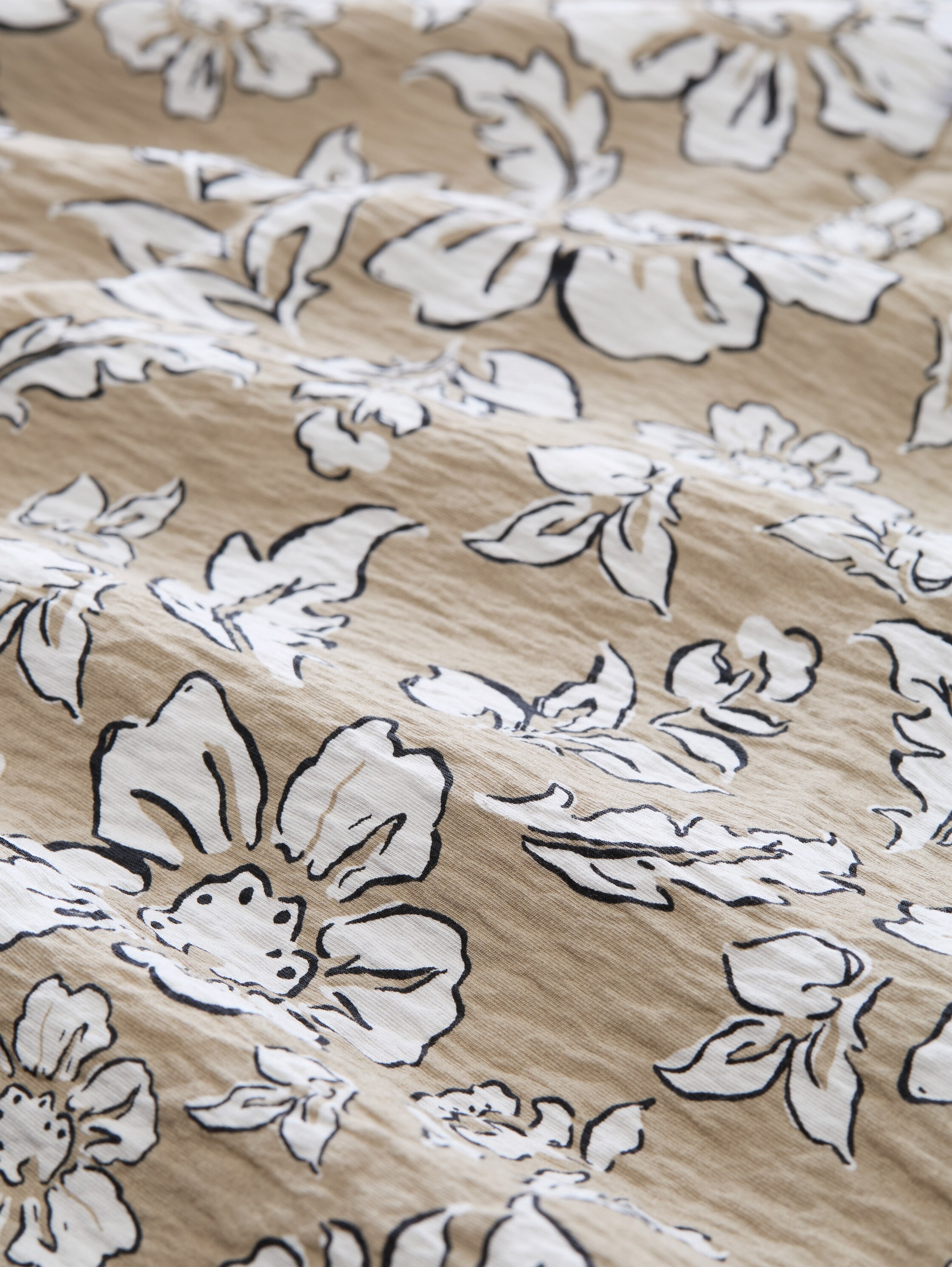 TOM TAILOR Kurzarmbluse Sommerbluse mit floralem Muster